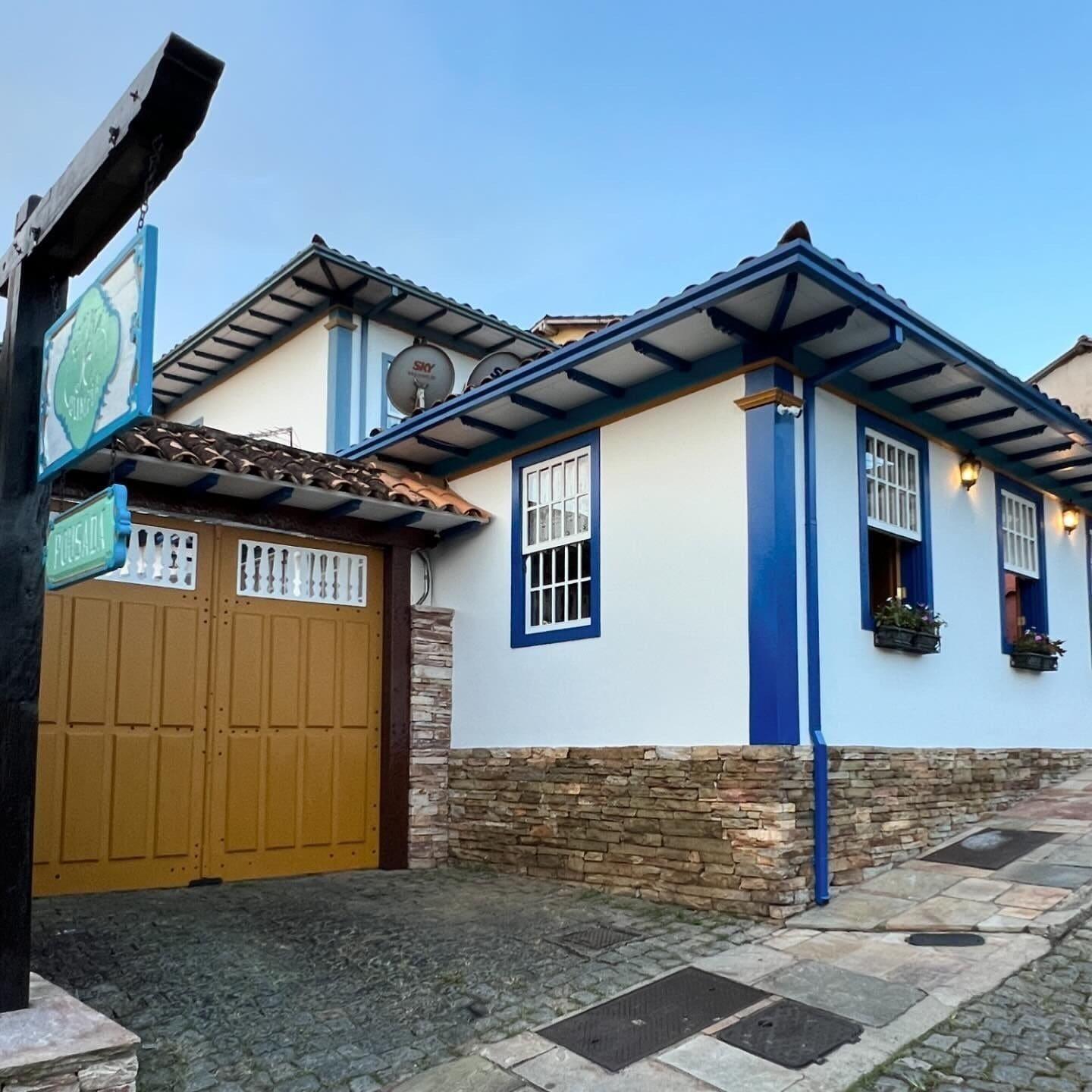 Vista Exterior Pousada Sinhá Olímpia