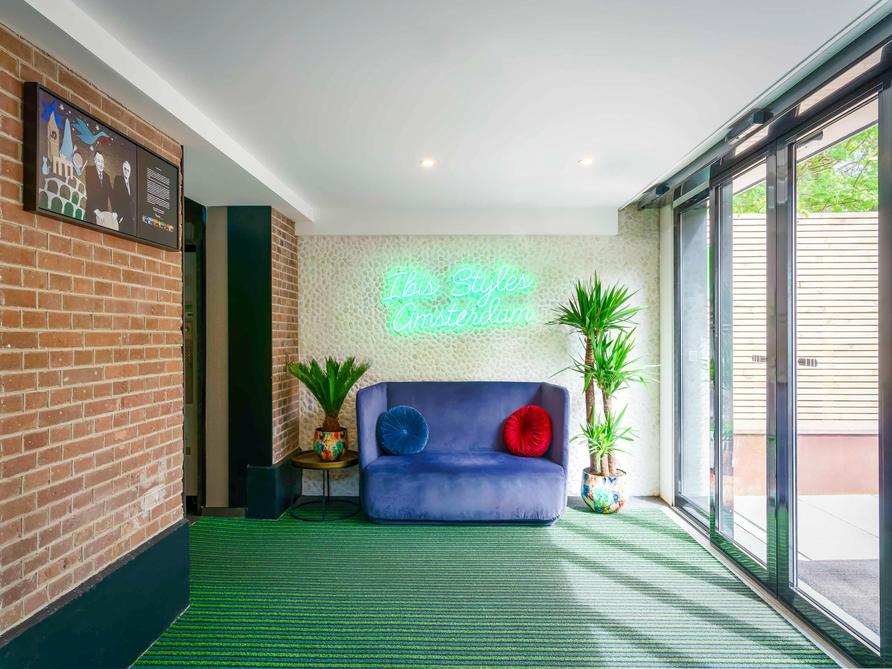 Vista Lobby ibis Styles Amsterdam Amstel