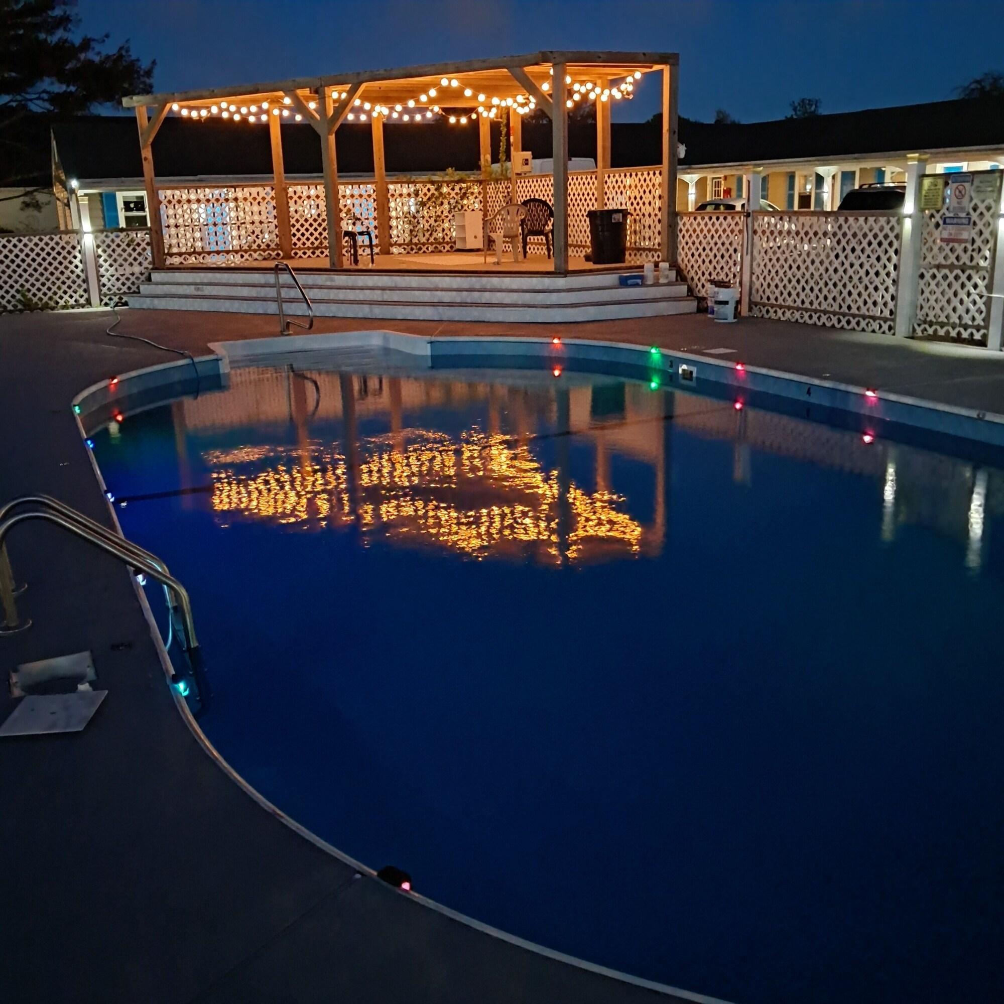 Vista Piscina Jonathan Edwards Motel