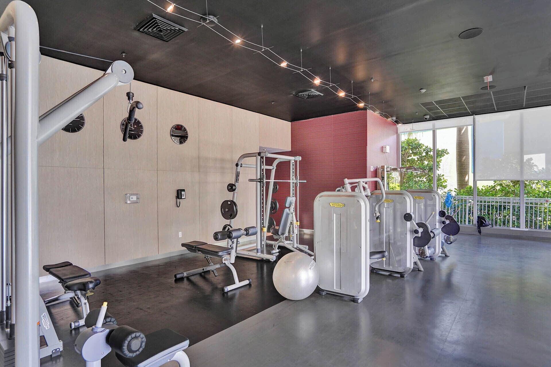Gimnasio Beachwalk Resort