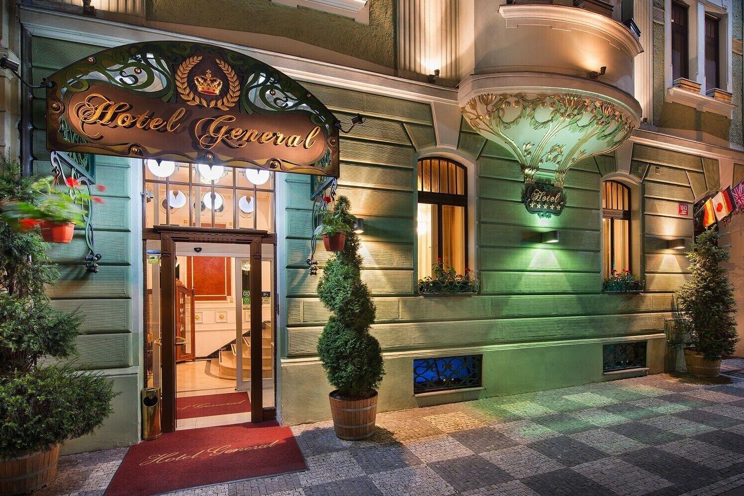 Vista Exterior Hotel General Old Town Prague