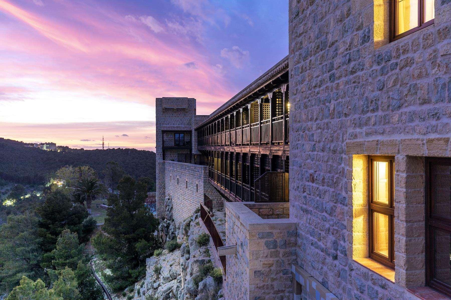Vista Lobby Parador de Jaén