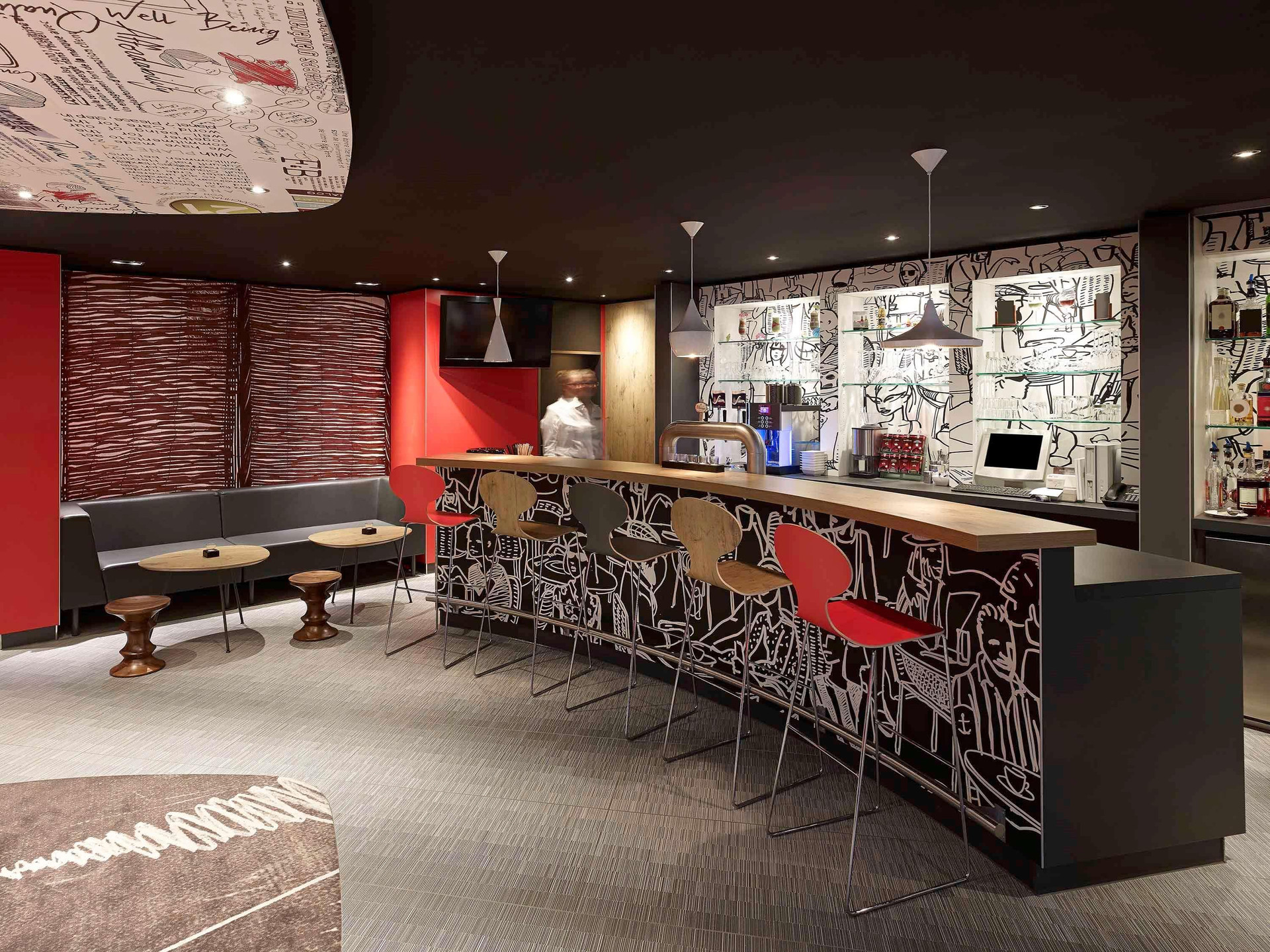 Bar/Salón ibis Hotel Köln Centrum