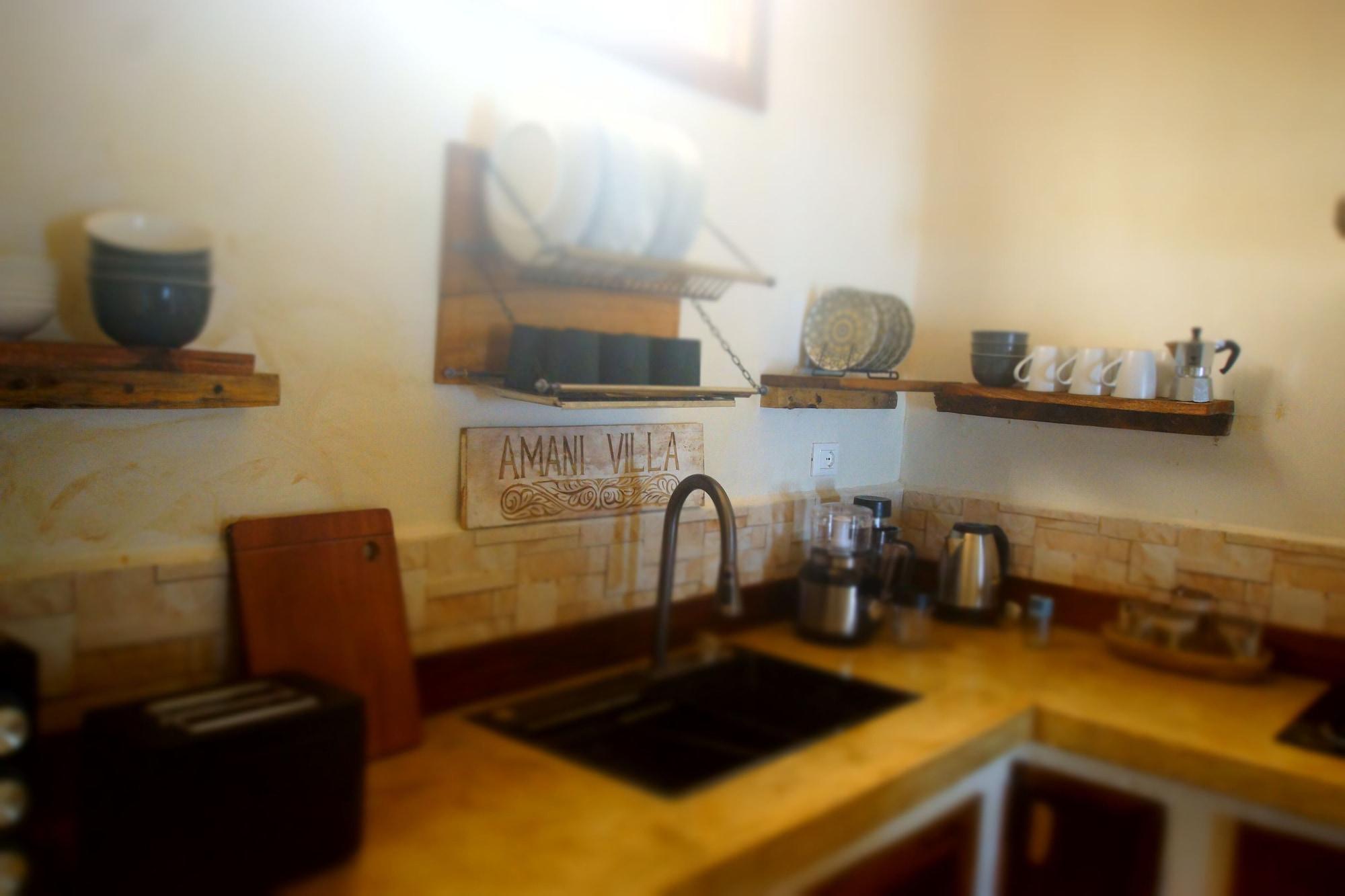 Equipamiento de Habitación AMANI BEACH VILLA