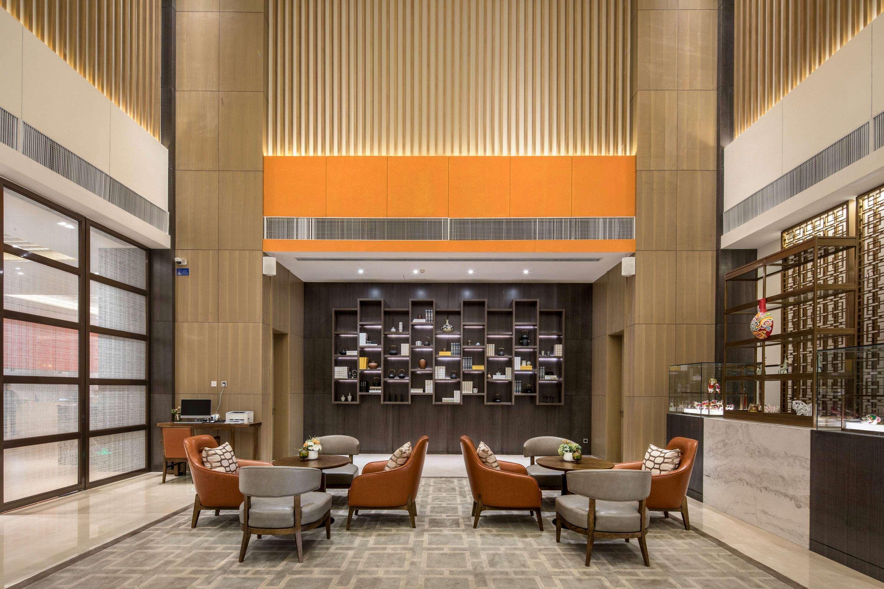 Vista Lobby Ramada By Wyndham Baoji Jintai