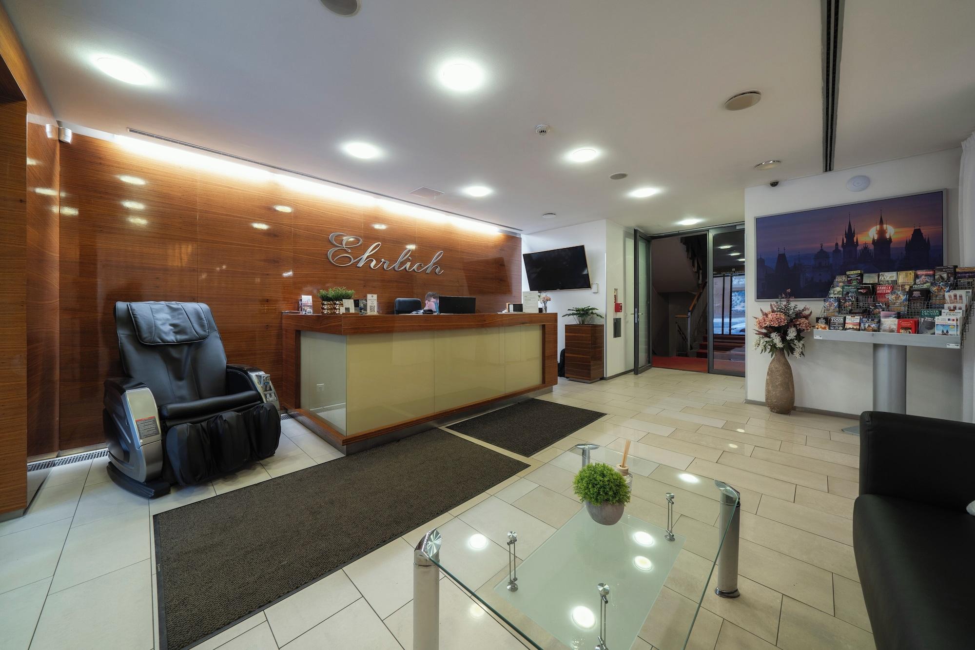 Vista Lobby Hotel Ehrlich Prague