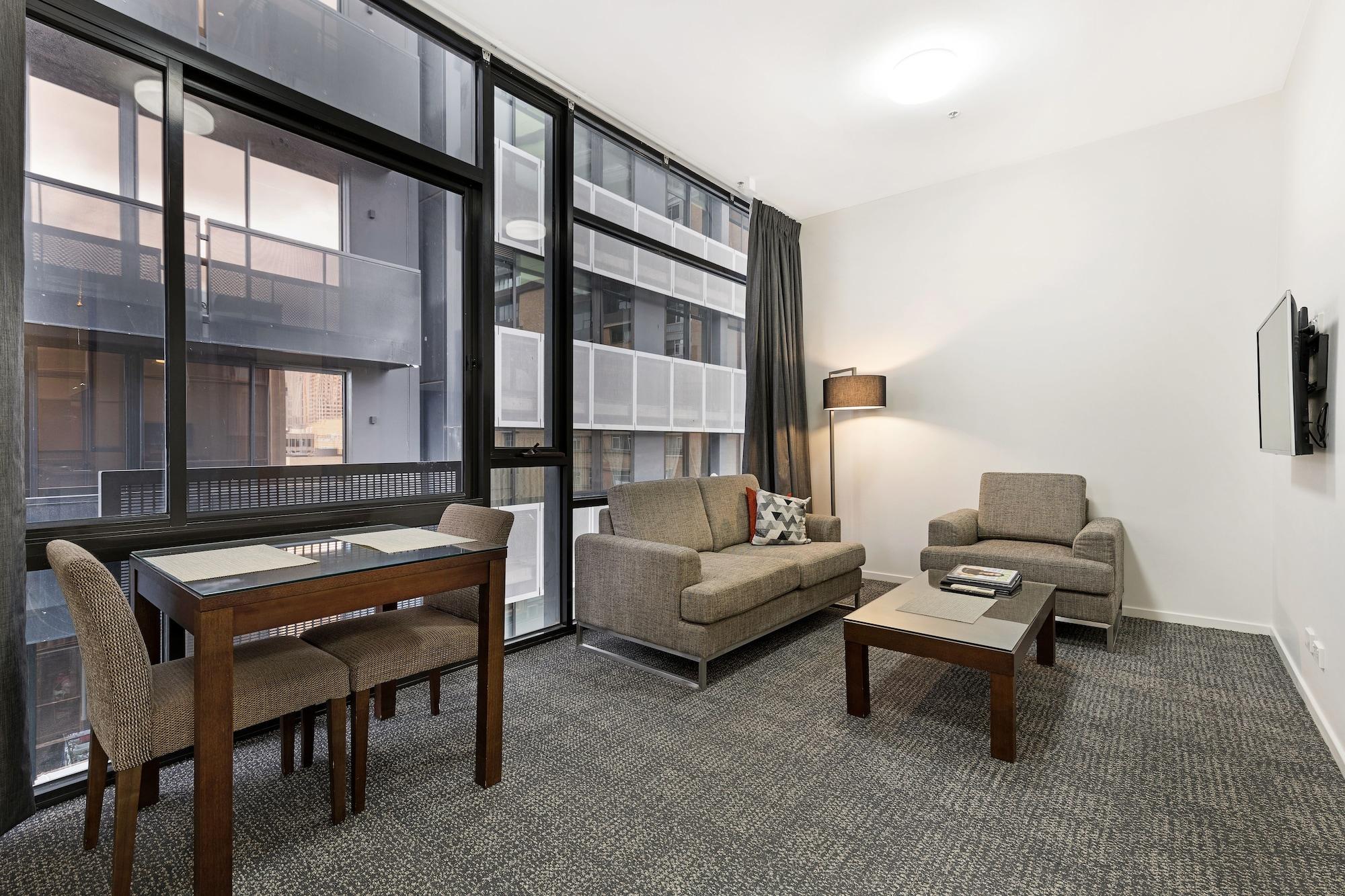 Equipamiento de Habitación Melbourne CBD Central Apartment Hotel