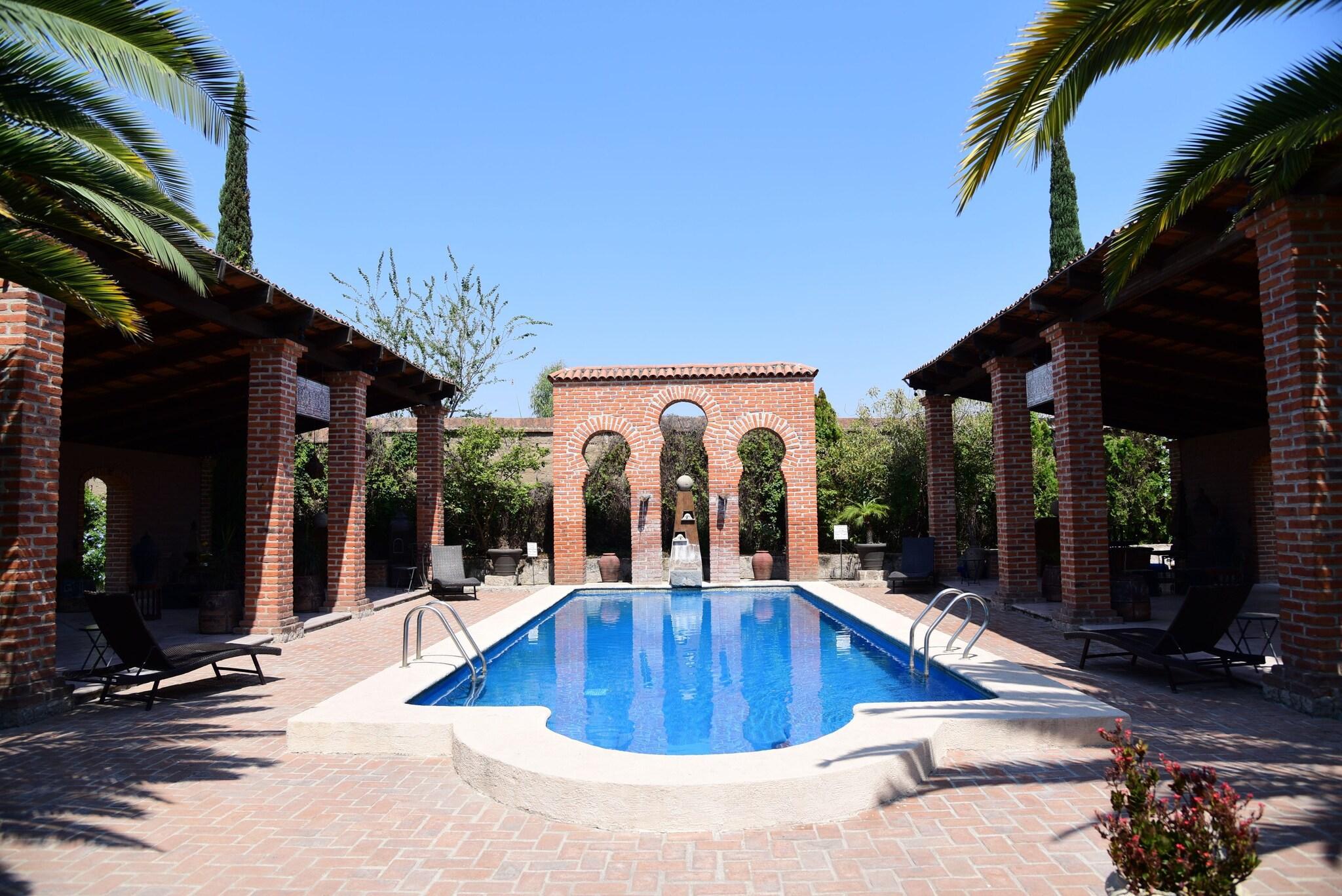 Vista Piscina Hacienda La Magdalena