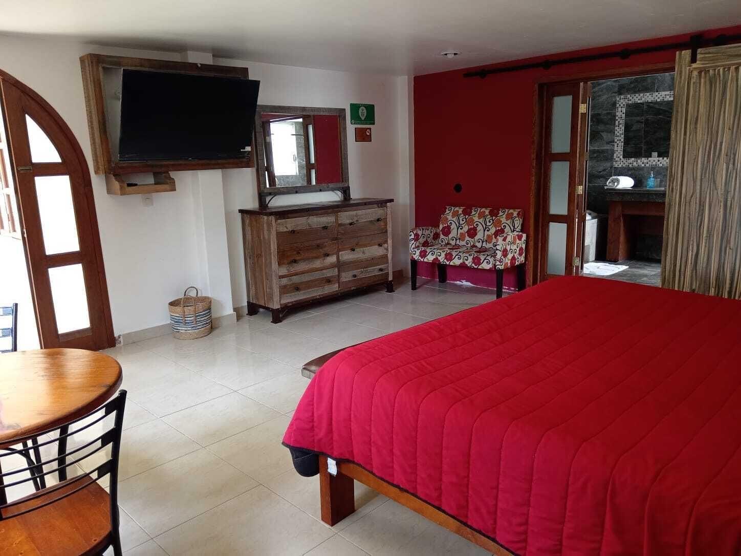 Habitación HOTEL XIADANI  temazcal y SPA