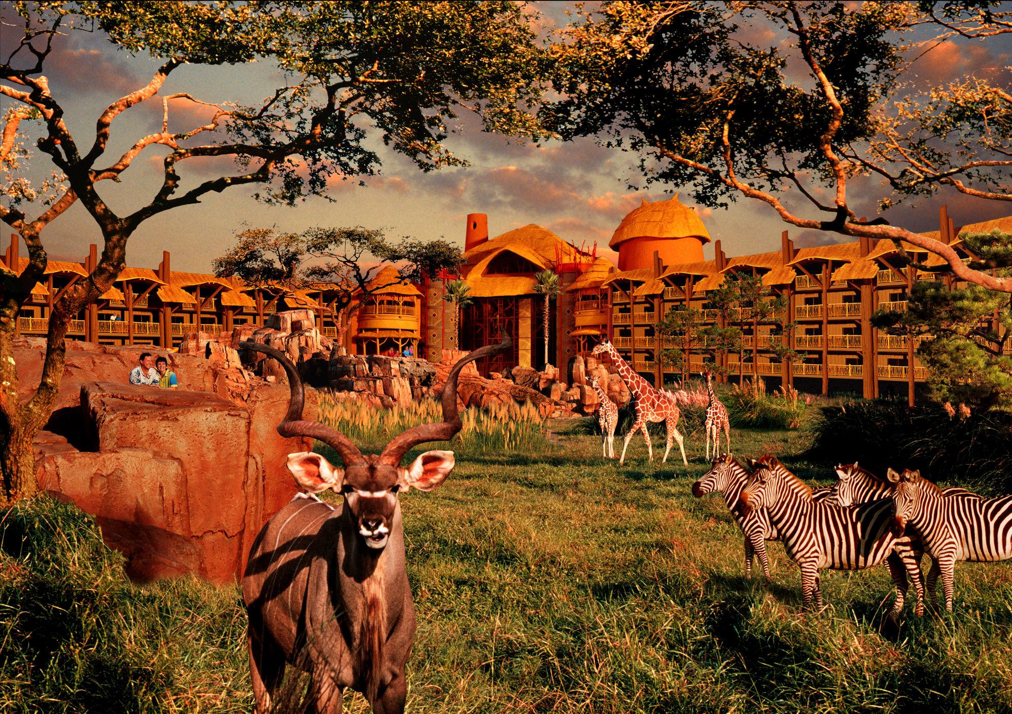 Vista Exterior Disney's Animal Kingdom Lodge