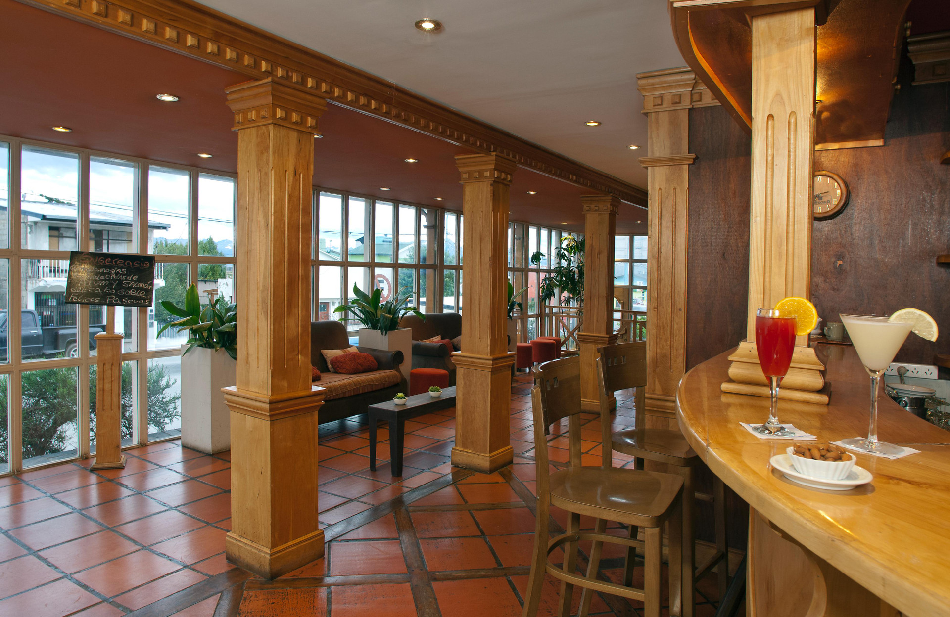 Vista Lobby Del Bosque Apart Hotel