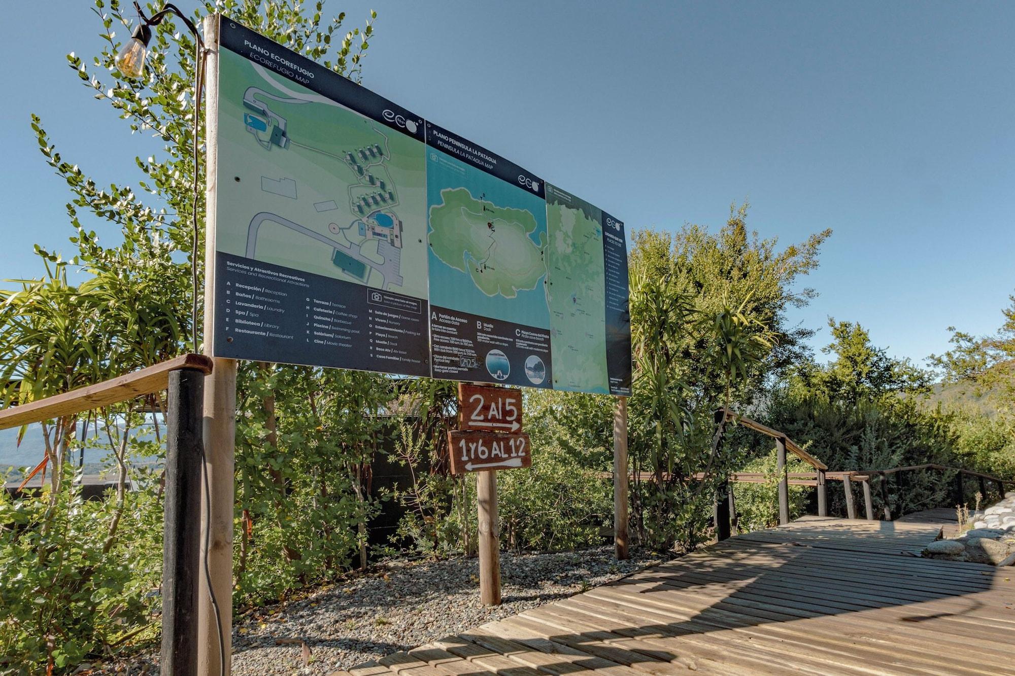 Vista Exterior ecorefugio spa