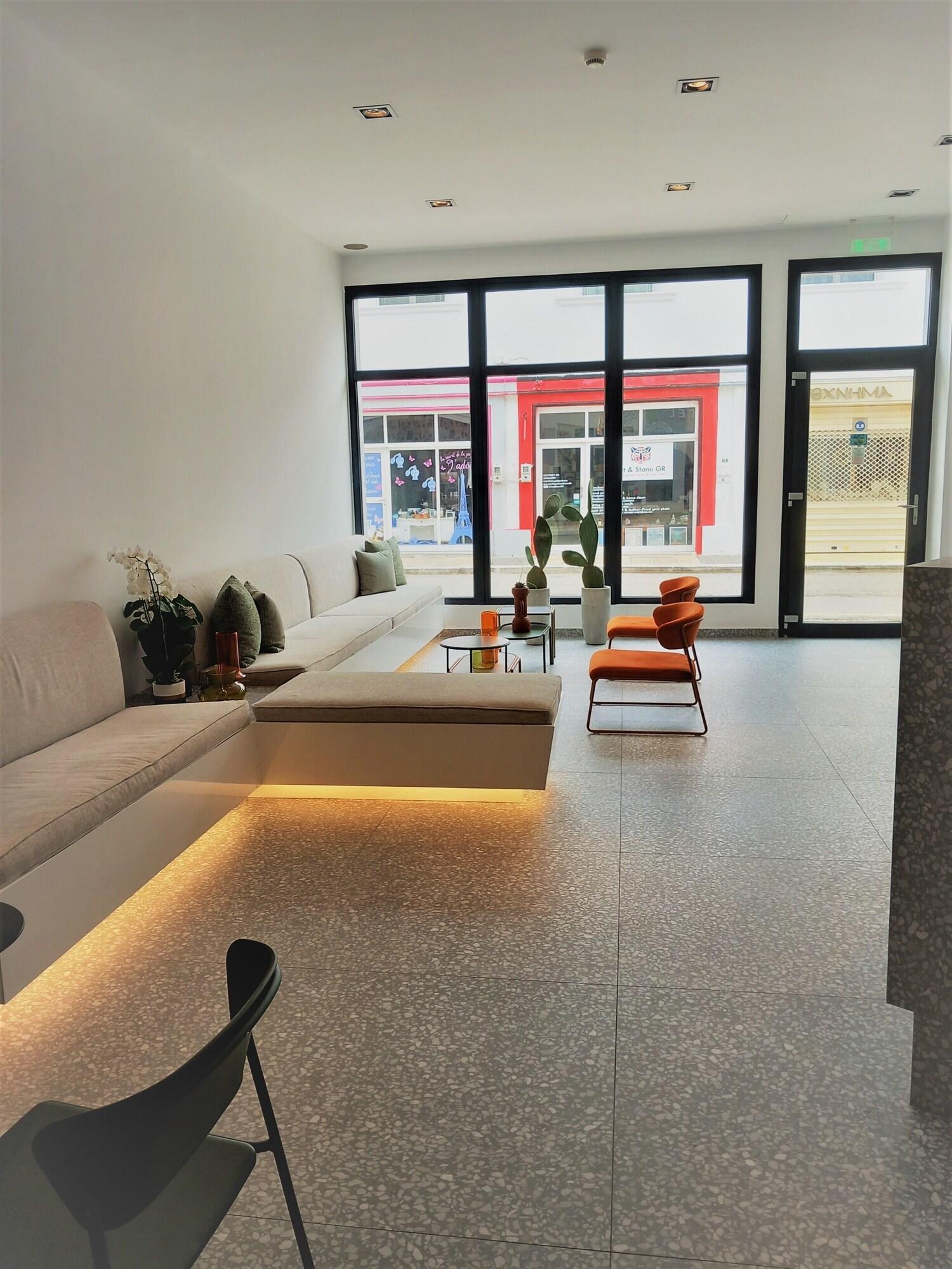 Vista Lobby Bianco Hotel
