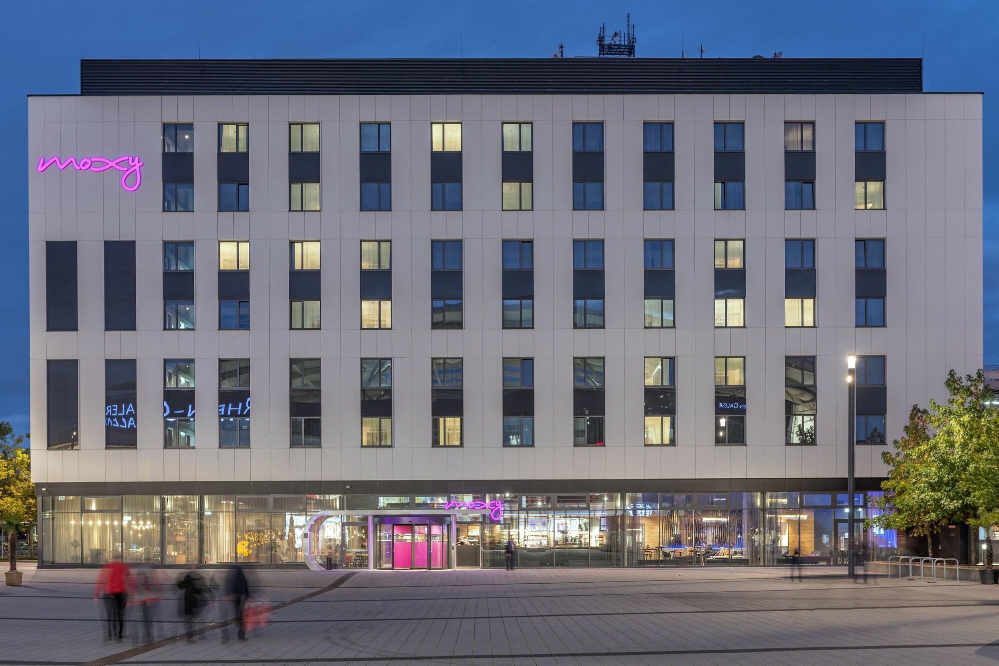 Vista Exterior MOXY Ludwigshafen