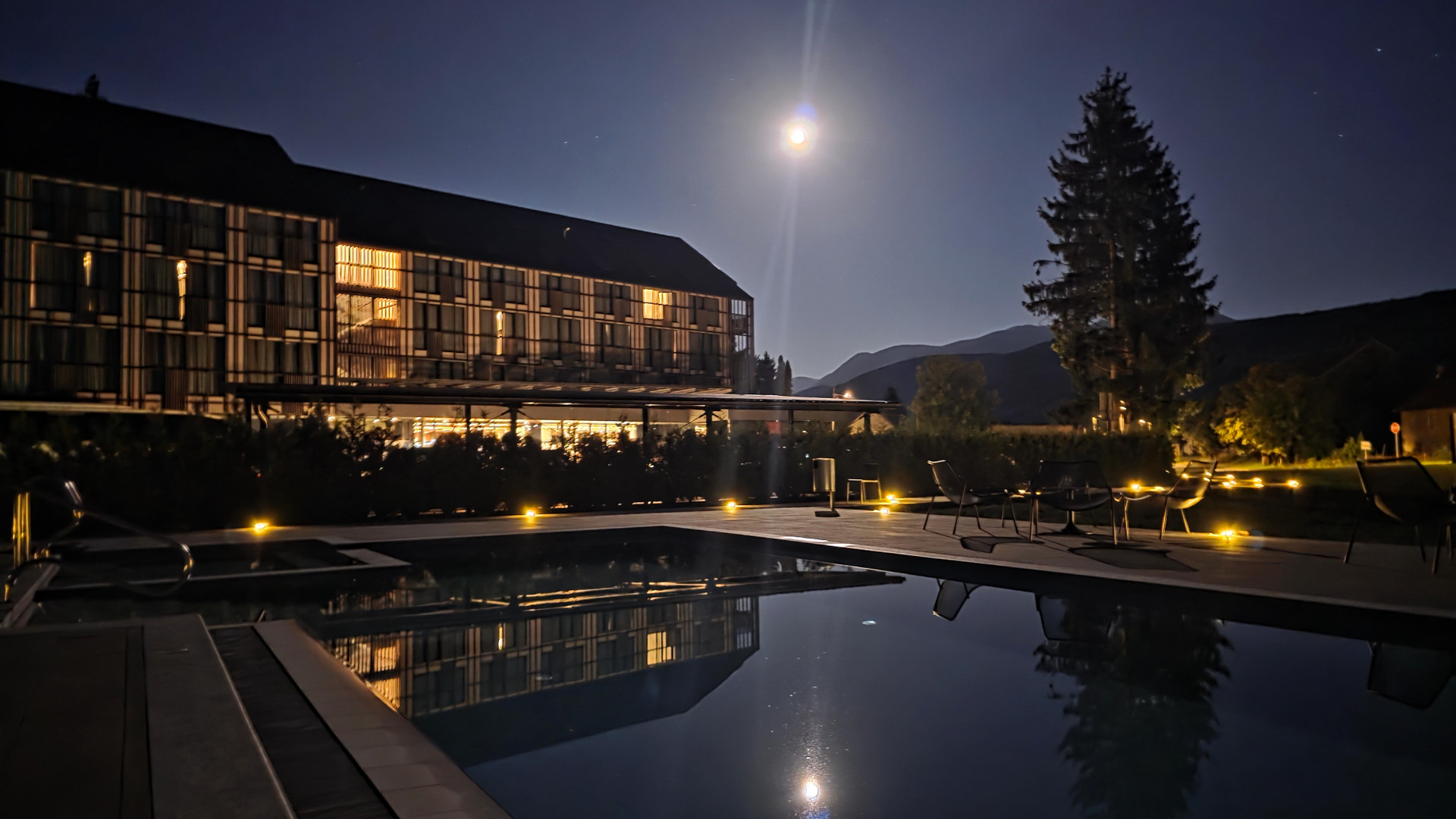 Vista Piscina Lyra Hotel Plitvice