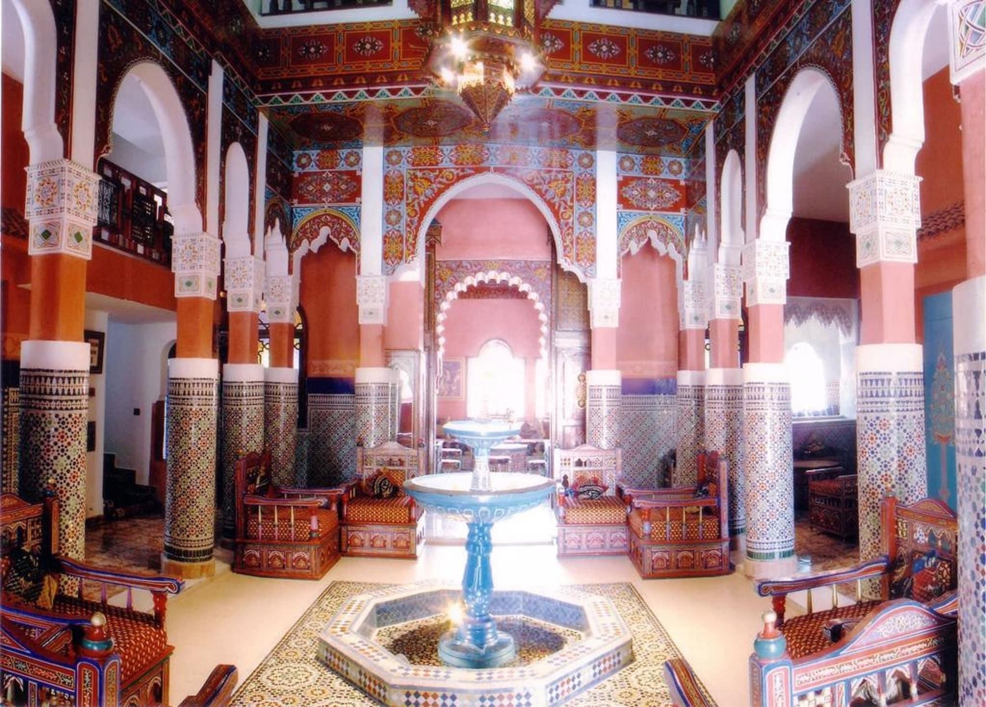 Vista Lobby Moroccan House Hotel Marrakech