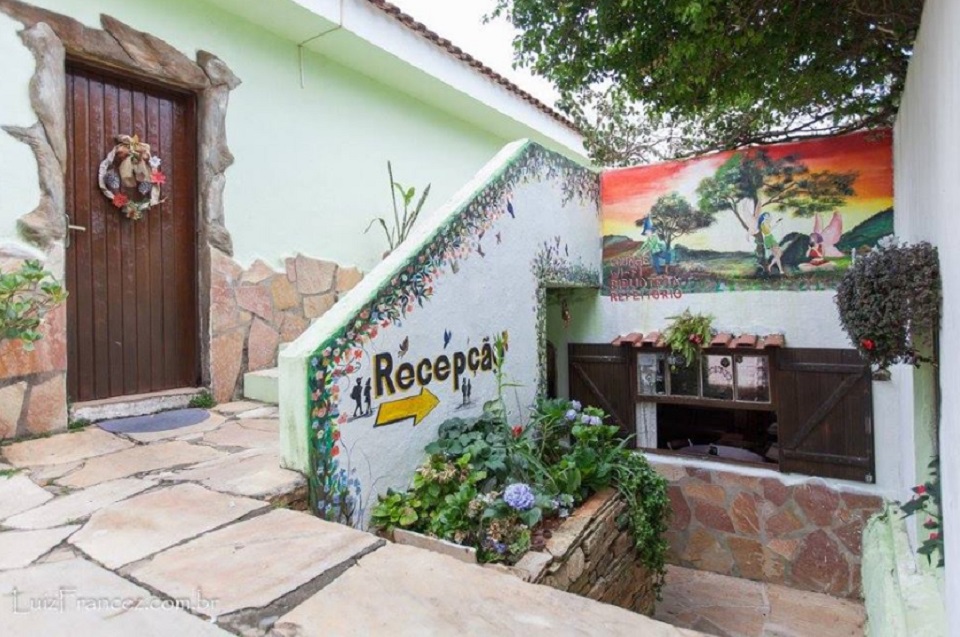 Vista Exterior Pousada Paraíso