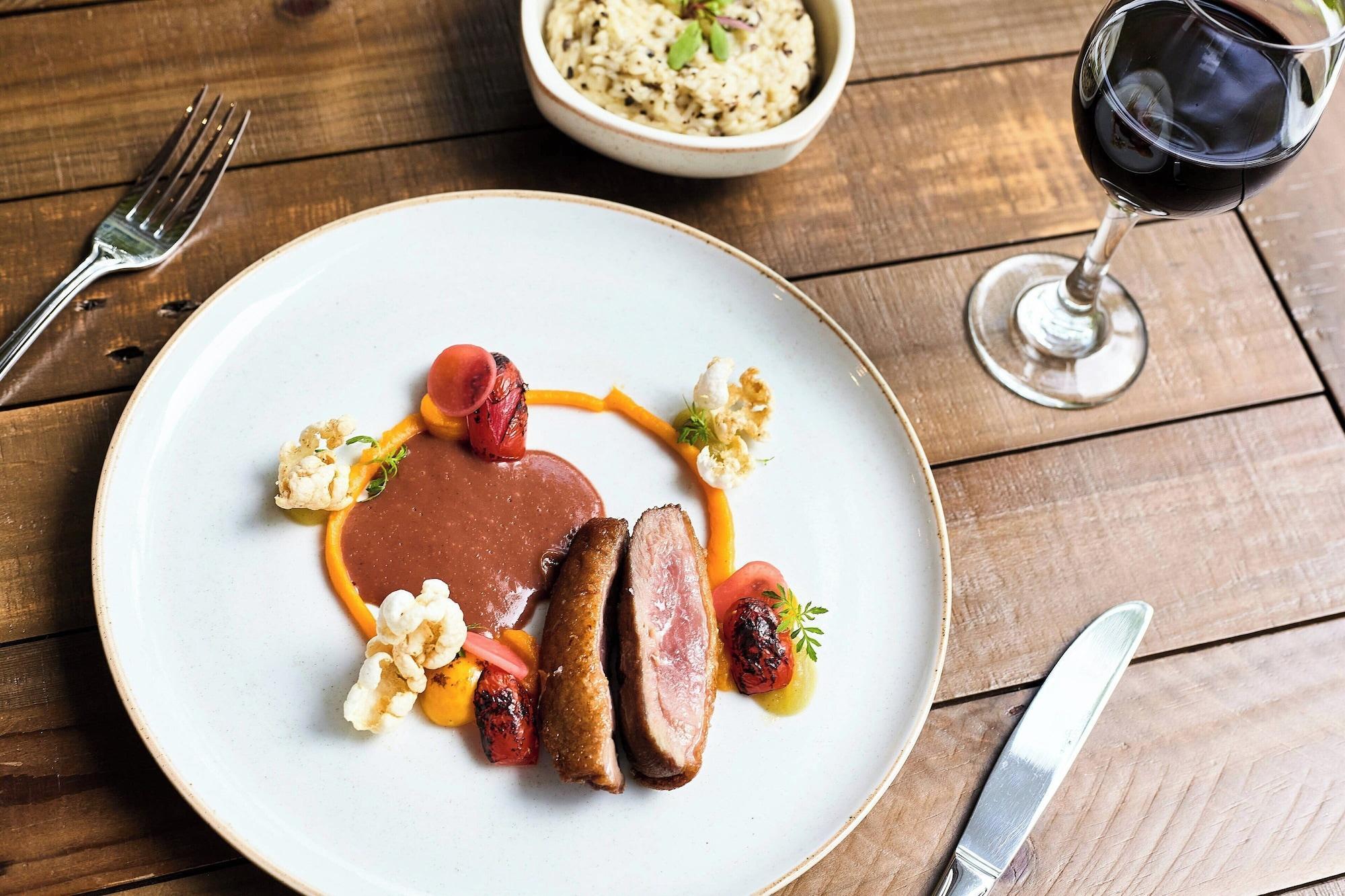 Restaurant Courtyard By Marriott Aruba Resort