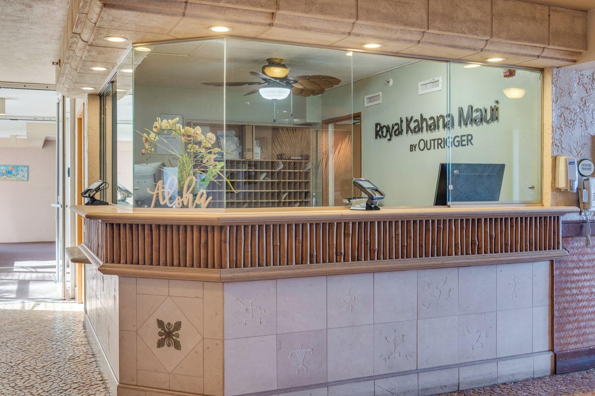 Vista Lobby Royal Kahana Maui by OUTRIGGER