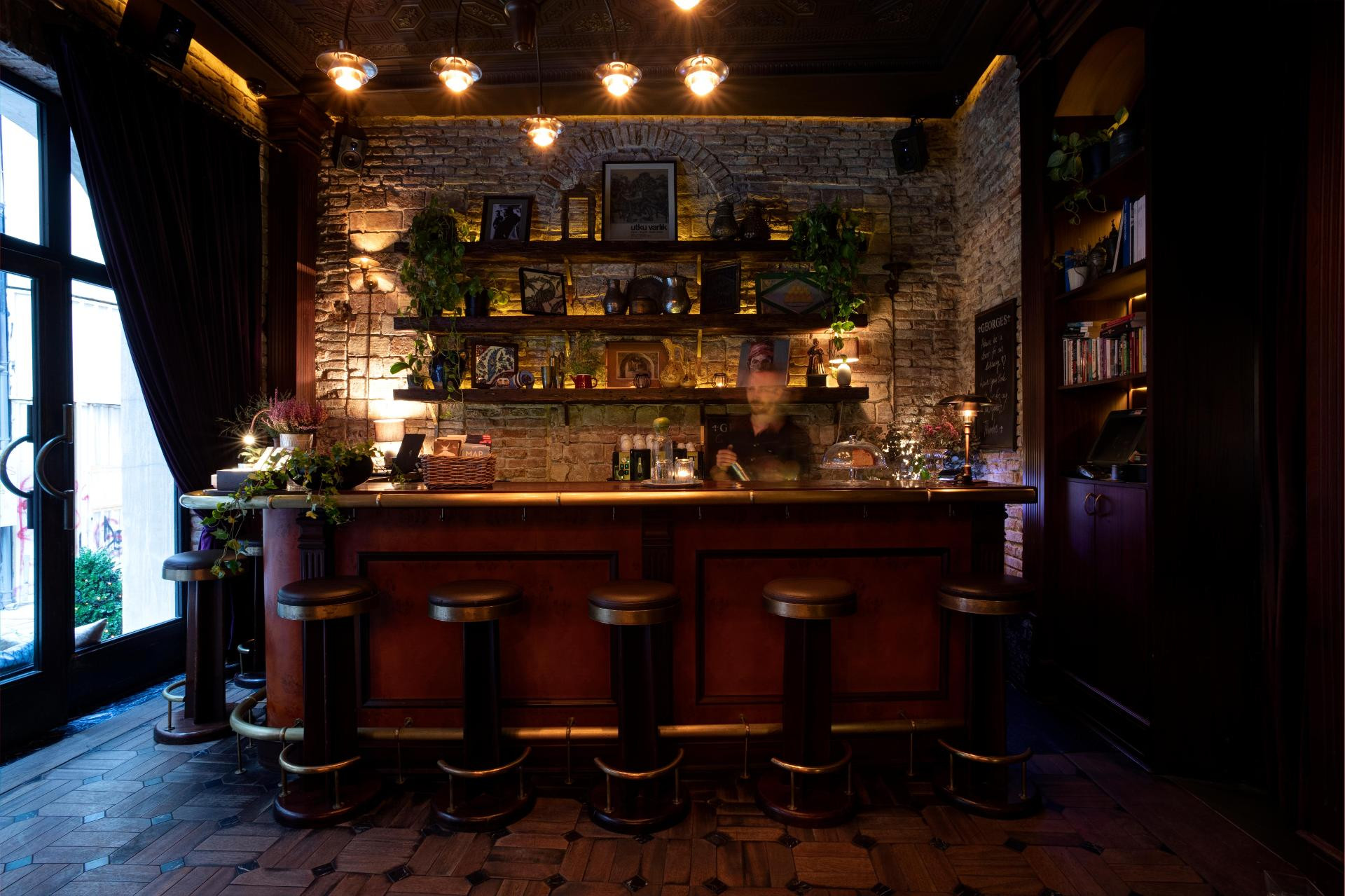 Vista Lobby Georges Hotel Galata