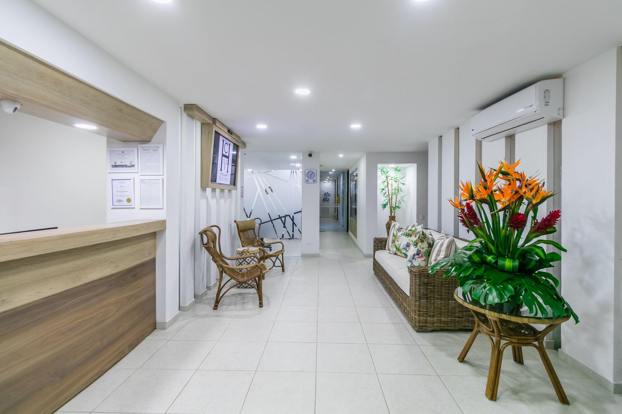 Vista Lobby Hotel Casa Vallecaucana