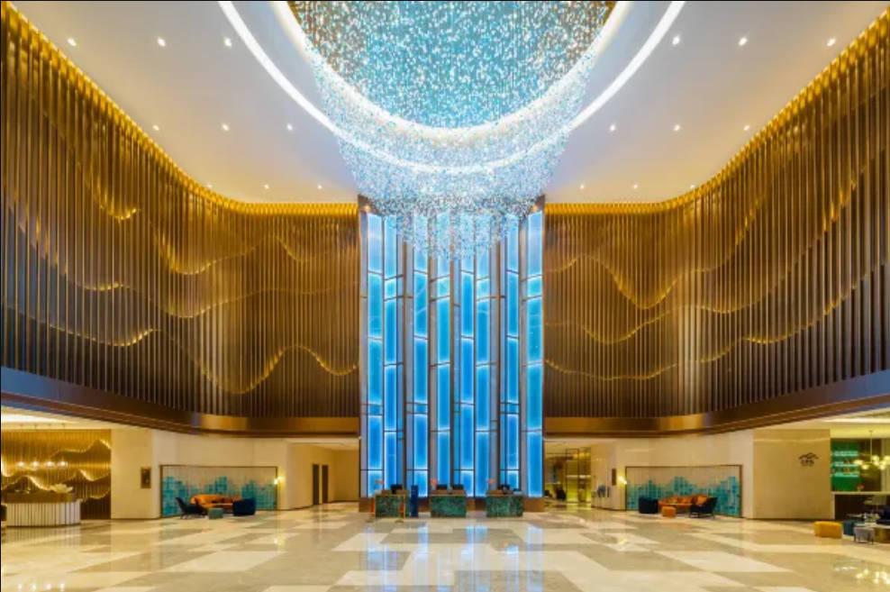 Vista Lobby Holiday Inn Express Zhoukou Dancheng