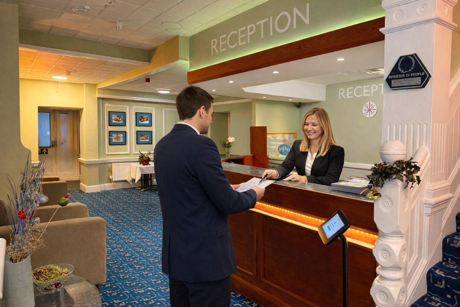 Vista Lobby Preston Park Hotel