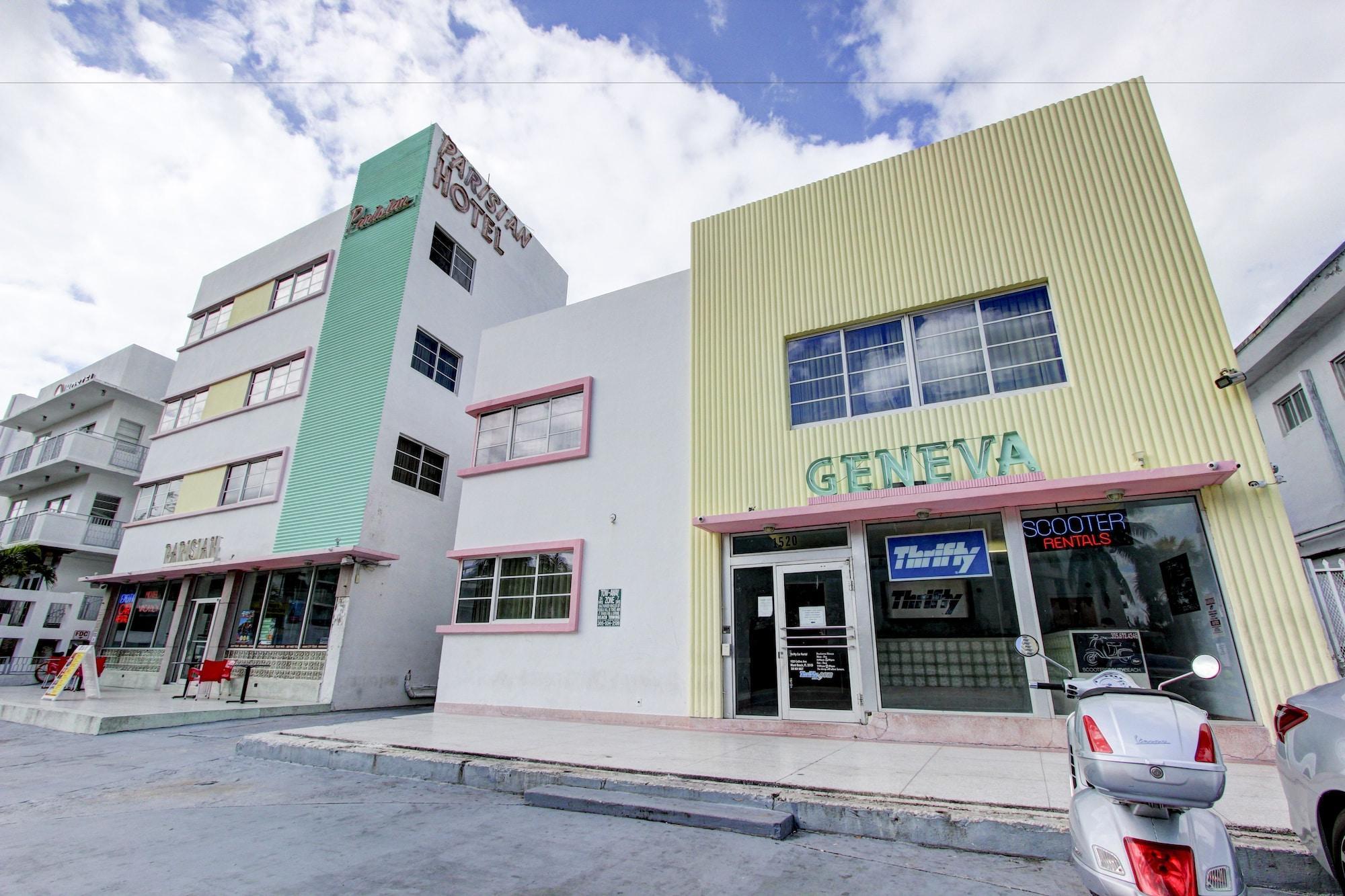Exterior View Geneva Hotel Miami Beach