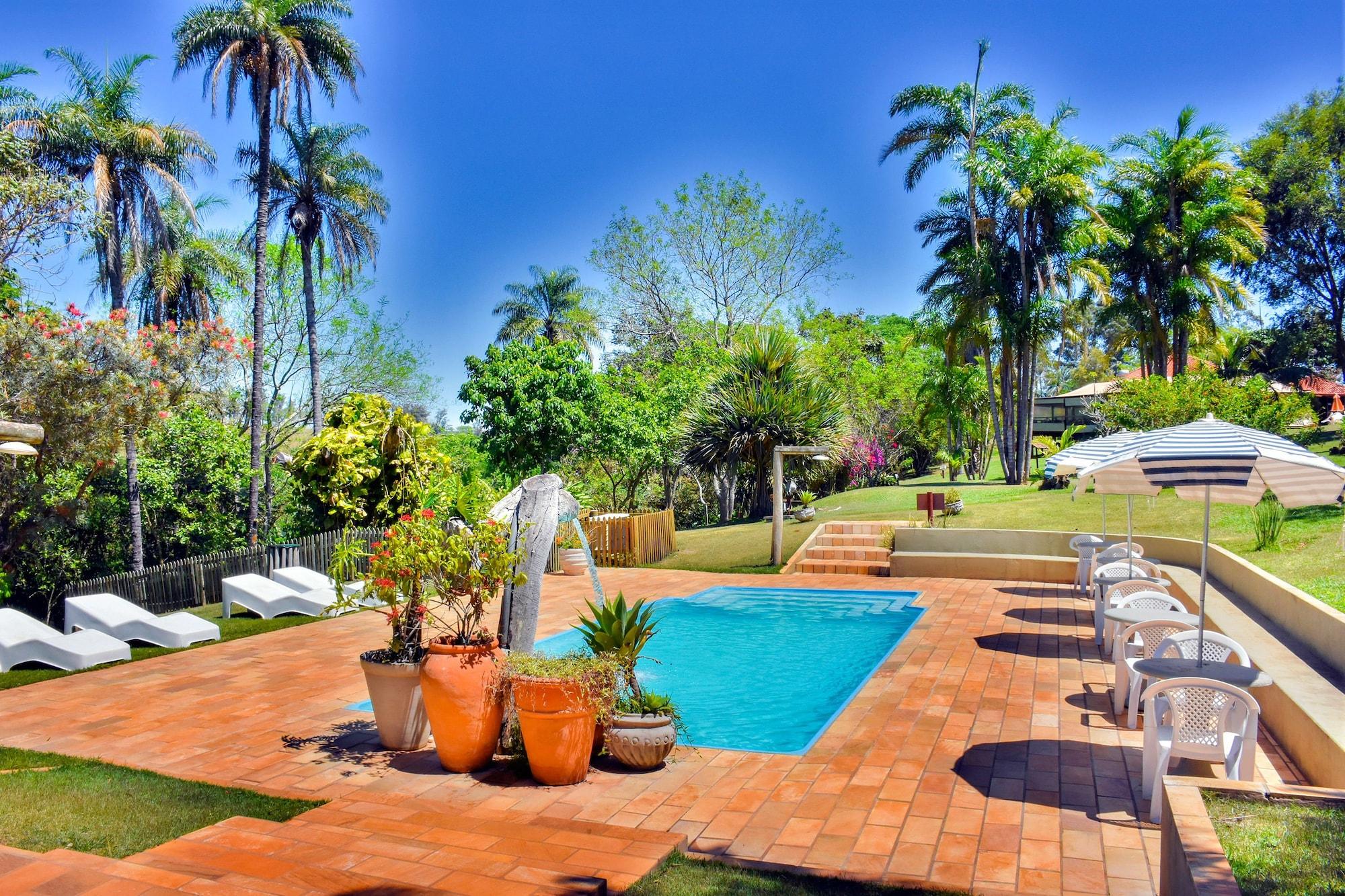 Vista Piscina Hotel Fazenda Jacaúna