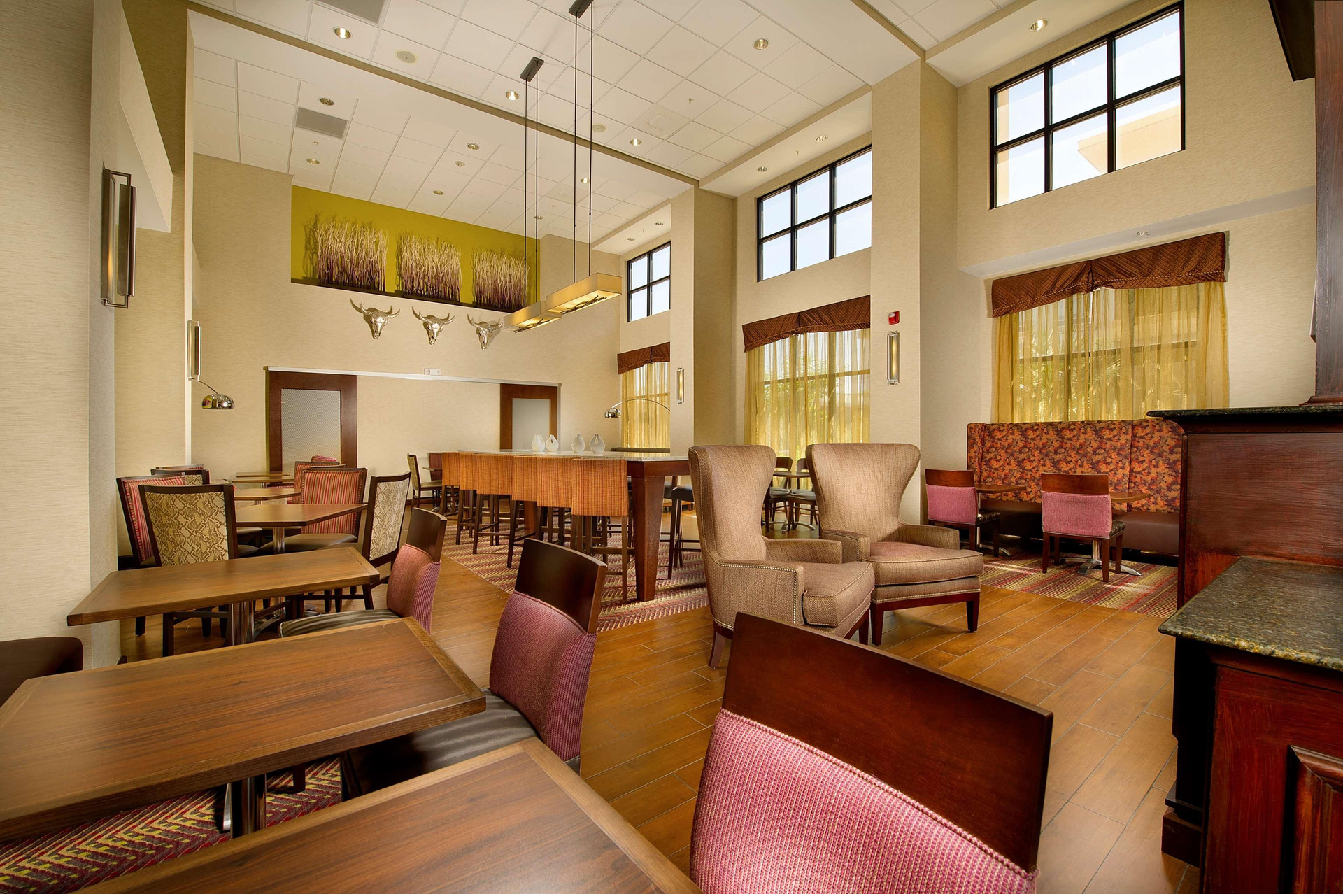 Vista Lobby Hampton Inn & Suites San Antonio-Airport