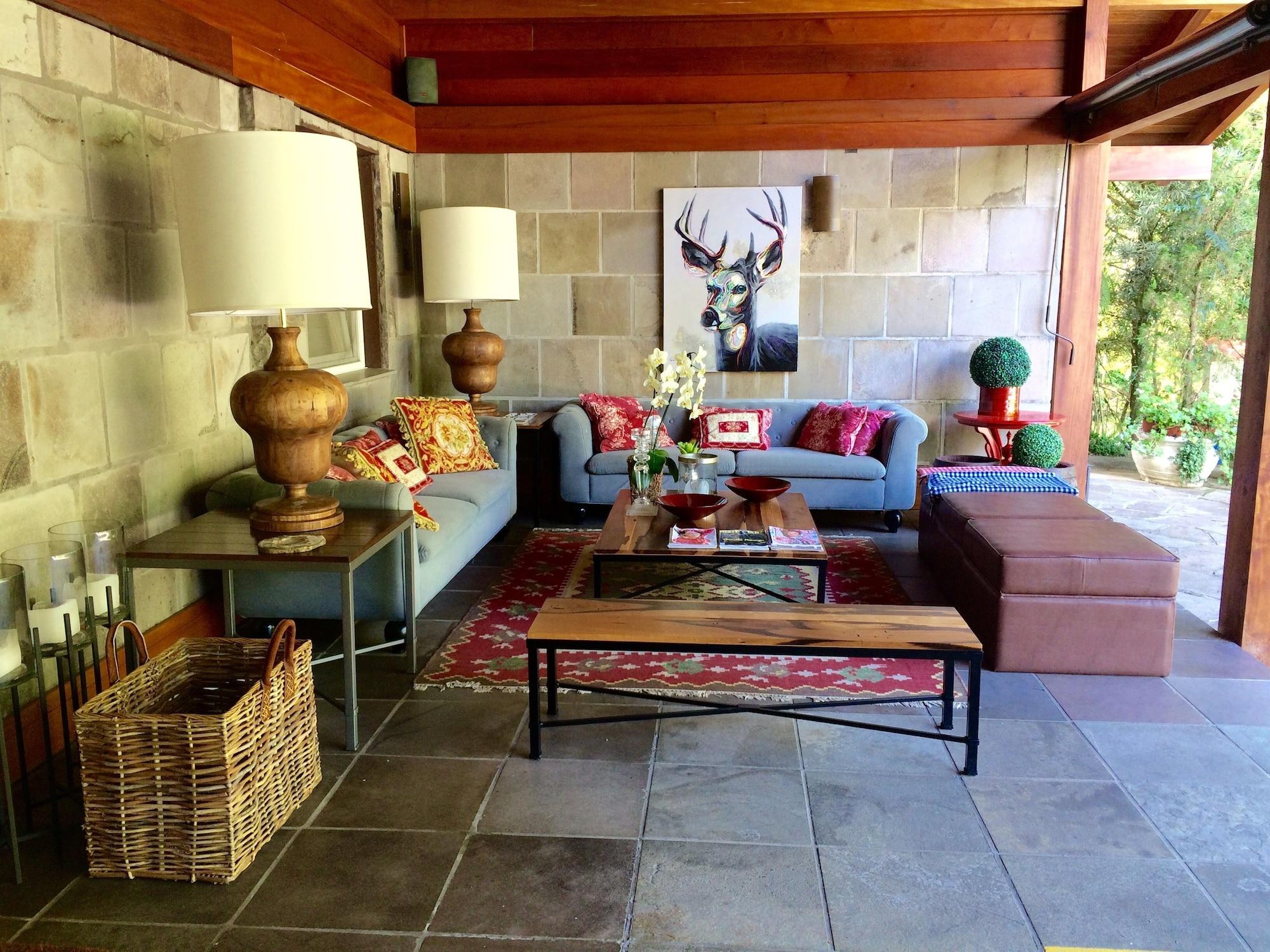 Vista Lobby Estalagem St Hubertus