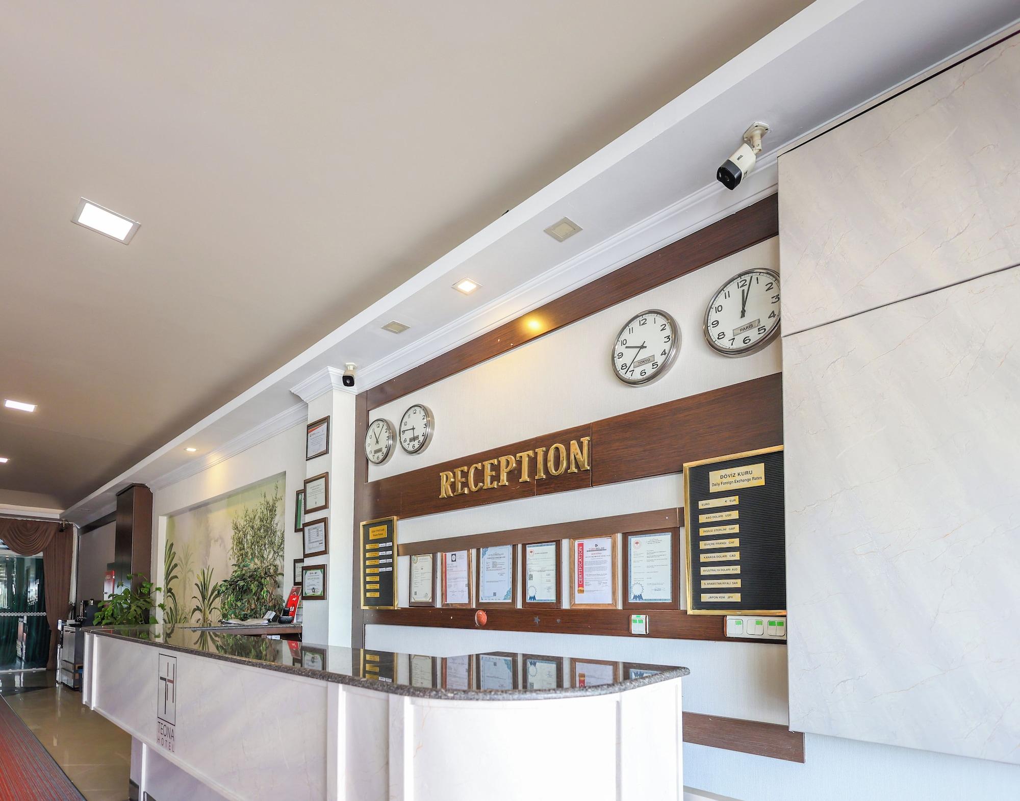 Vista Lobby Teona Hotel
