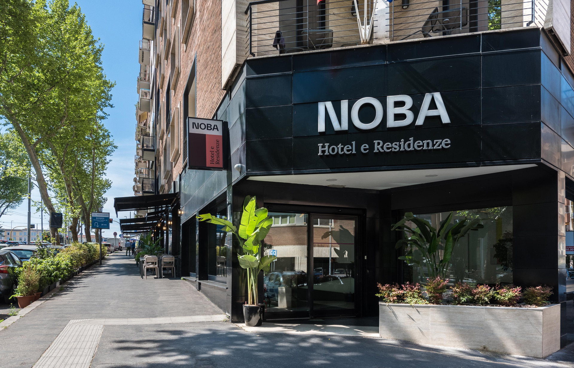 Vista Exterior Noba Hotel e Residenze