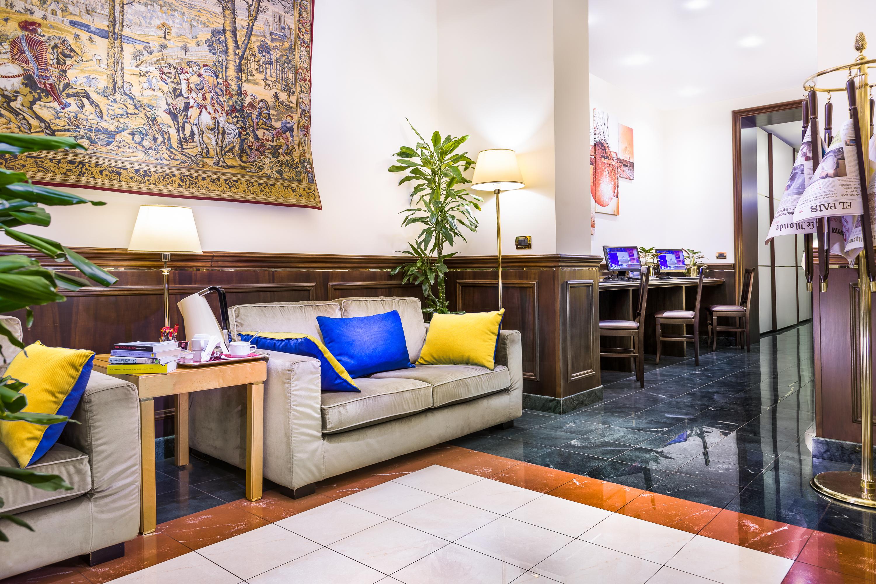 Vista Lobby Hotel Diocleziano