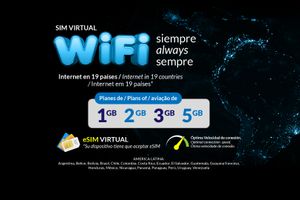 Actividad - WiFi eSIM Datos Internet en 19 Paises Huancayo