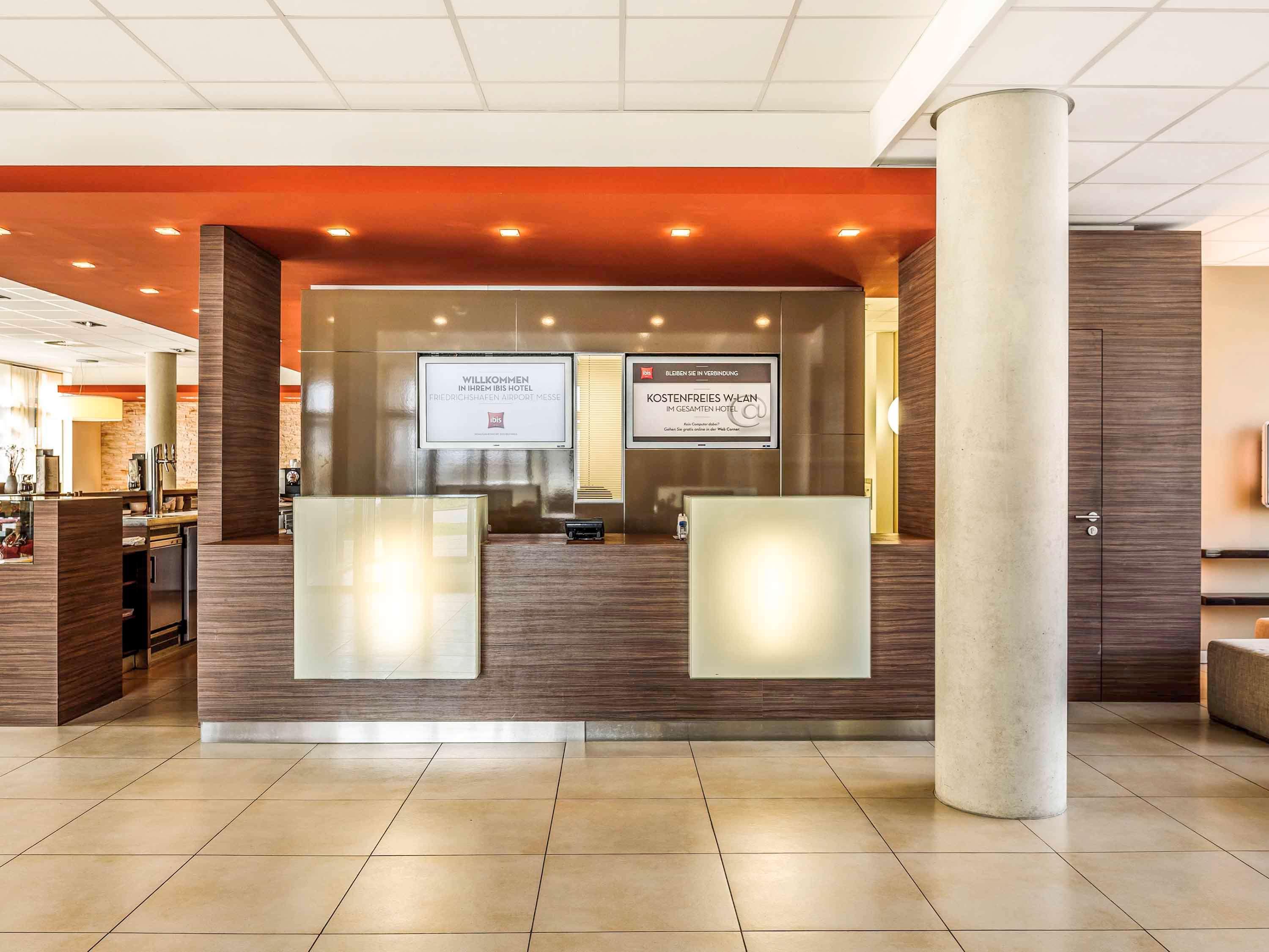 Vista Lobby ibis Friedrichshafen Airport Messe