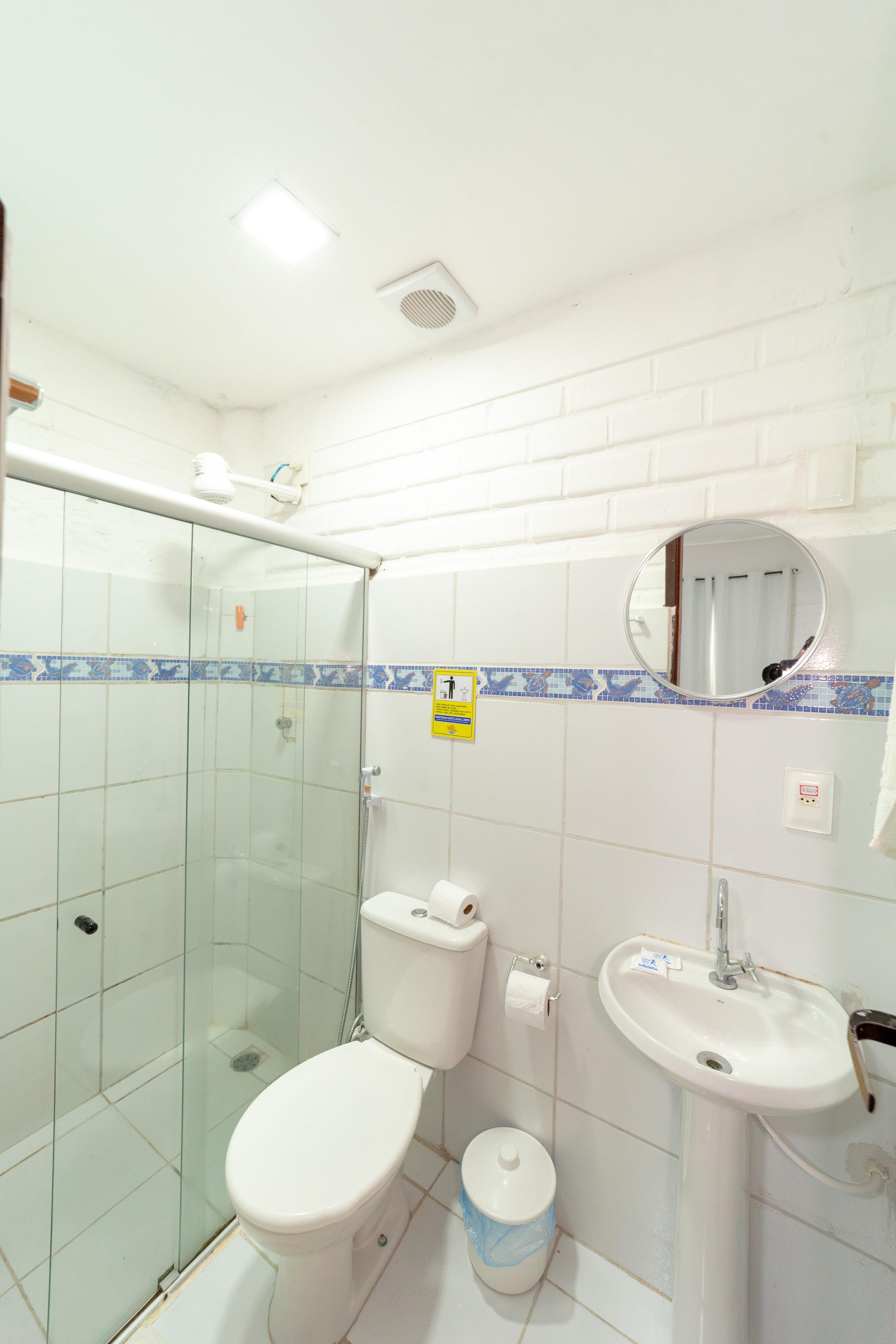 Baño Pousada Beach Garden