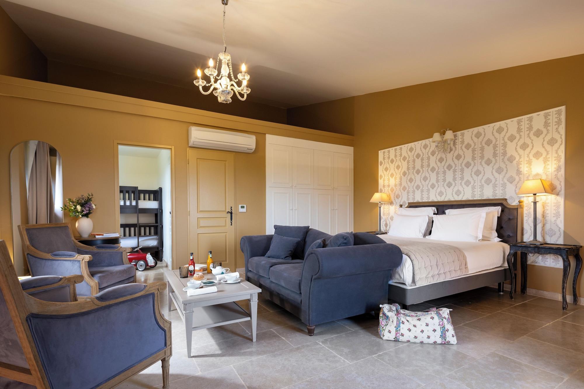 Habitación Château les Oliviers de Salettes