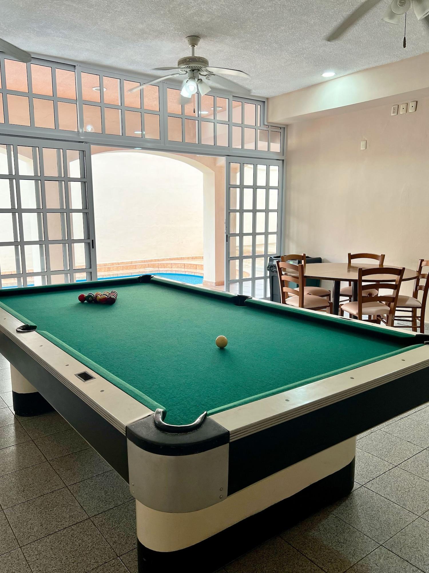 Vista Piscina Hotel Handall Cancun