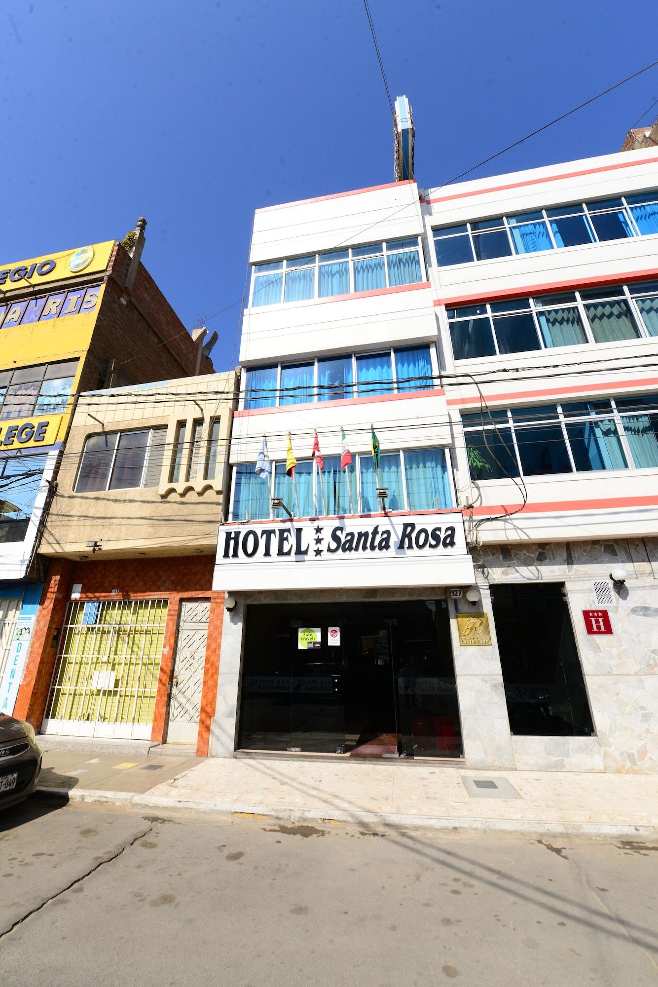 Vista Exterior Hotel Santa Rosa