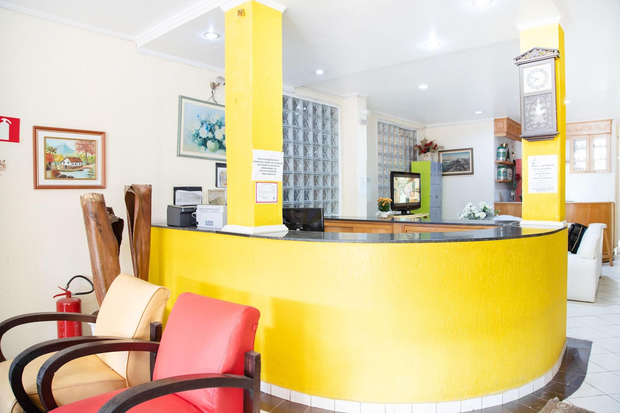 Vista Lobby OYO Hotel Guarany