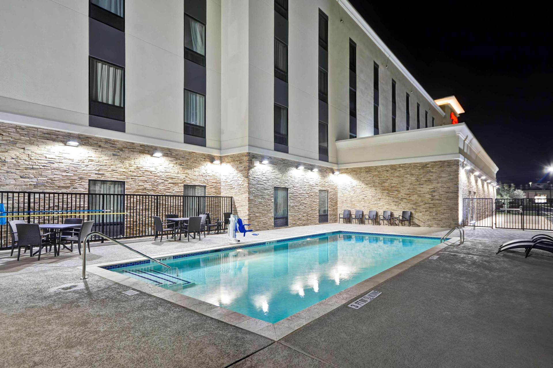 Vista Piscina Hampton Inn Kyle, TX