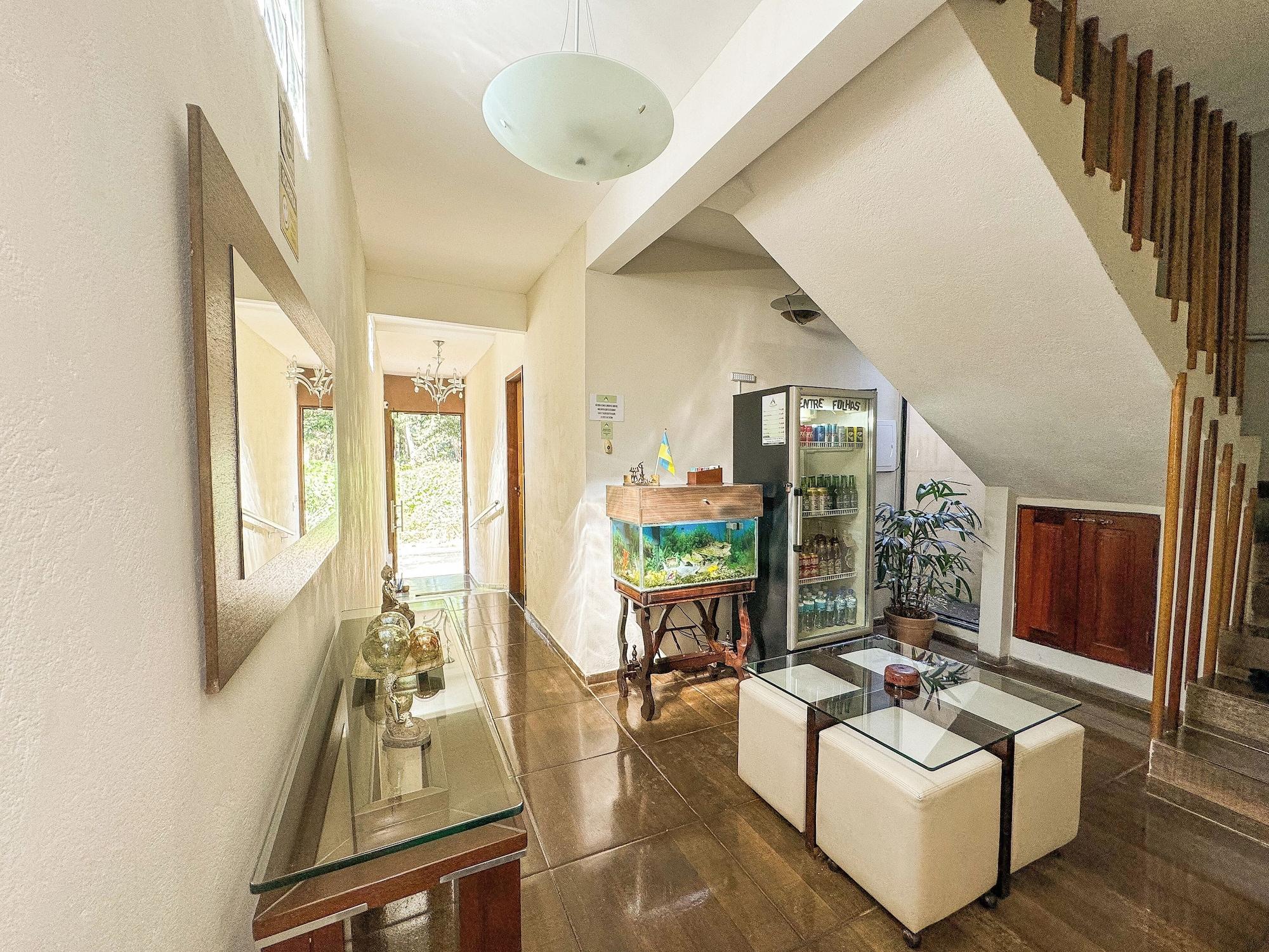 Vista Lobby Pousada Entre Folhas