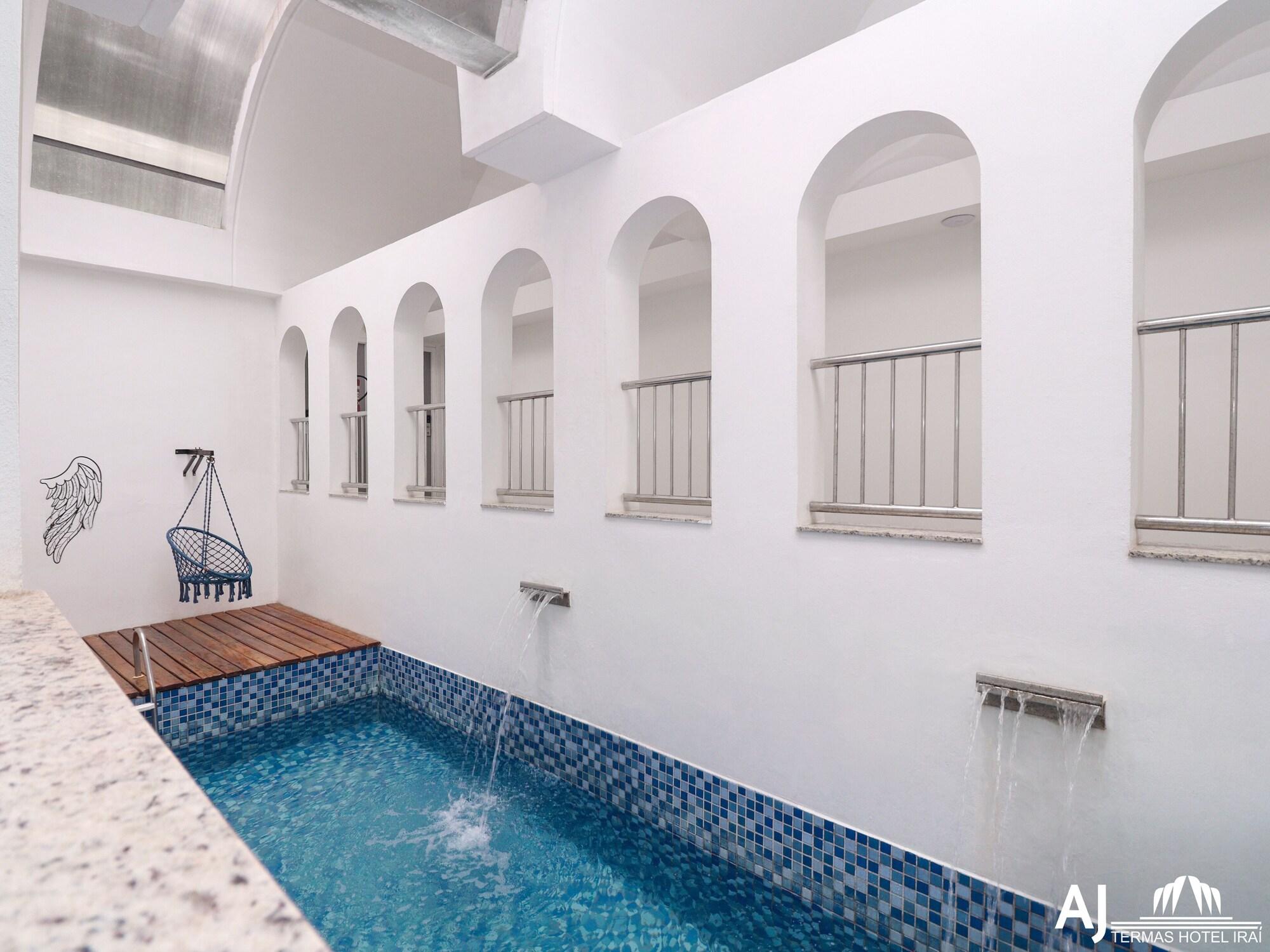 Vista Piscina Aj Termas Hotel Iraí