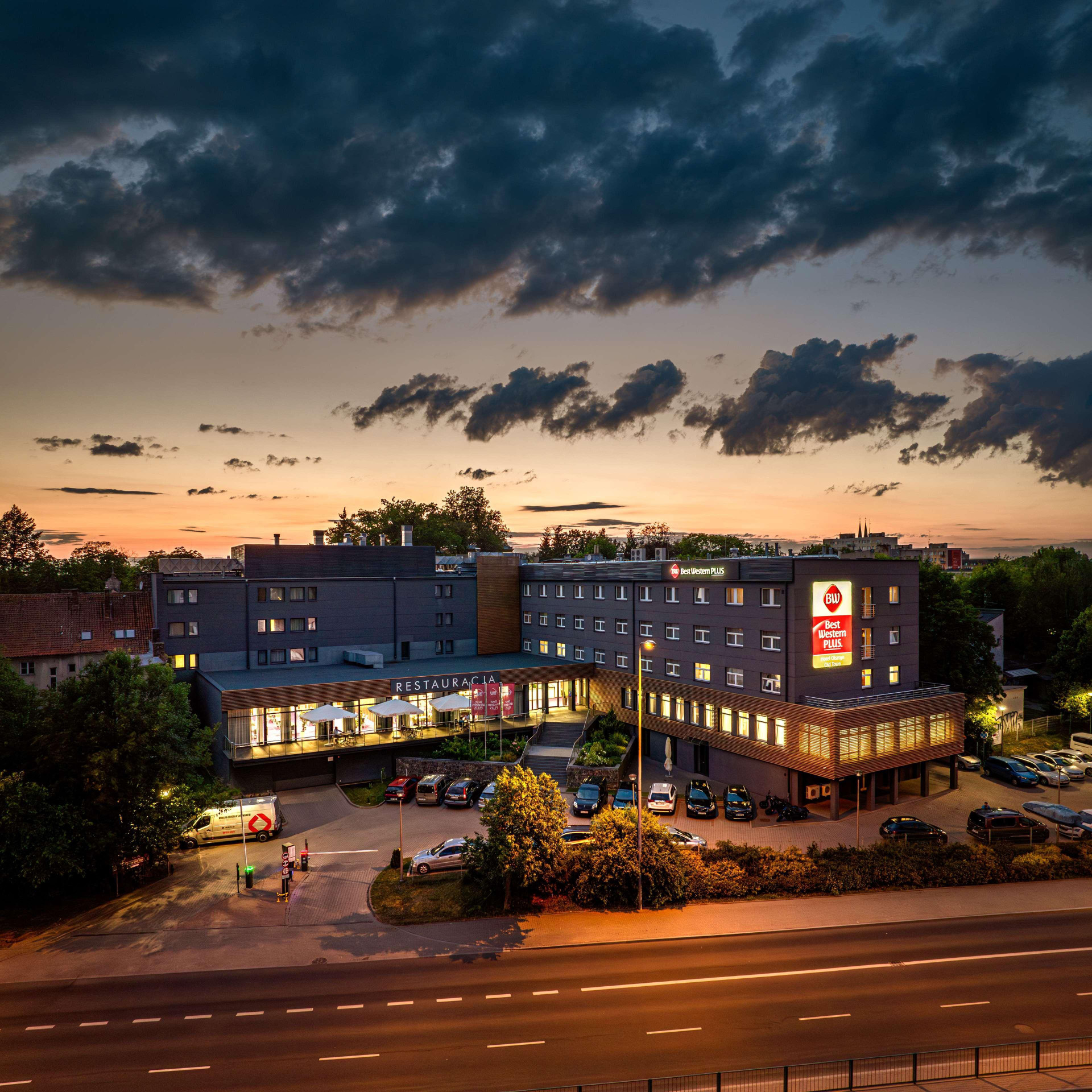 Vista Exterior Best Western Plus Hotel Olsztyn Old Town