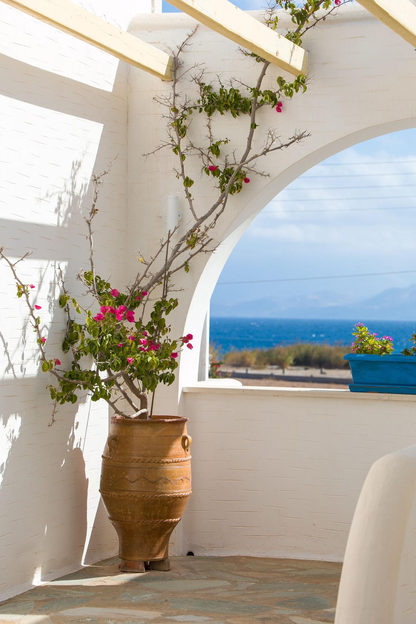 Vista Exterior Fyrogenis Palace Hotel - Apartments