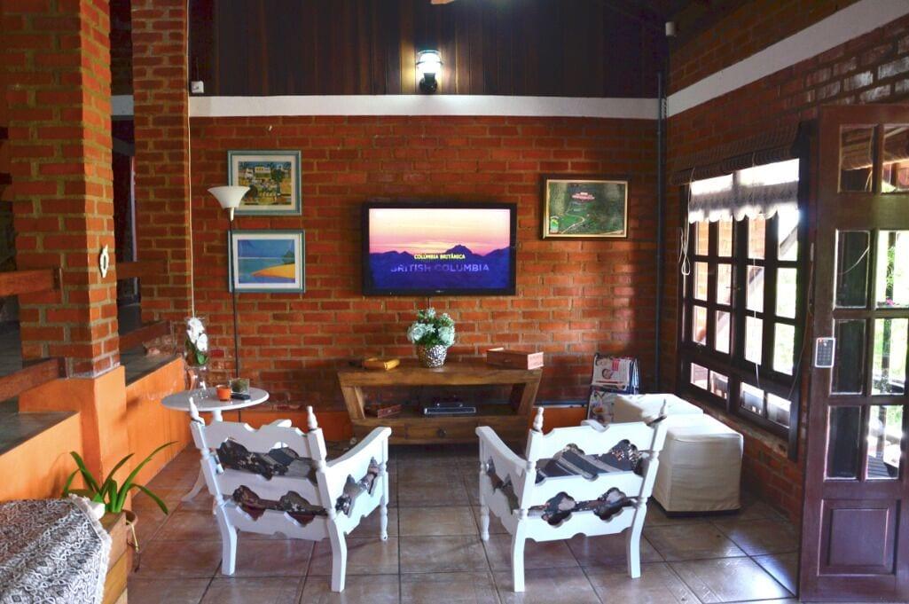 Vista Lobby Pousada Colina Verde