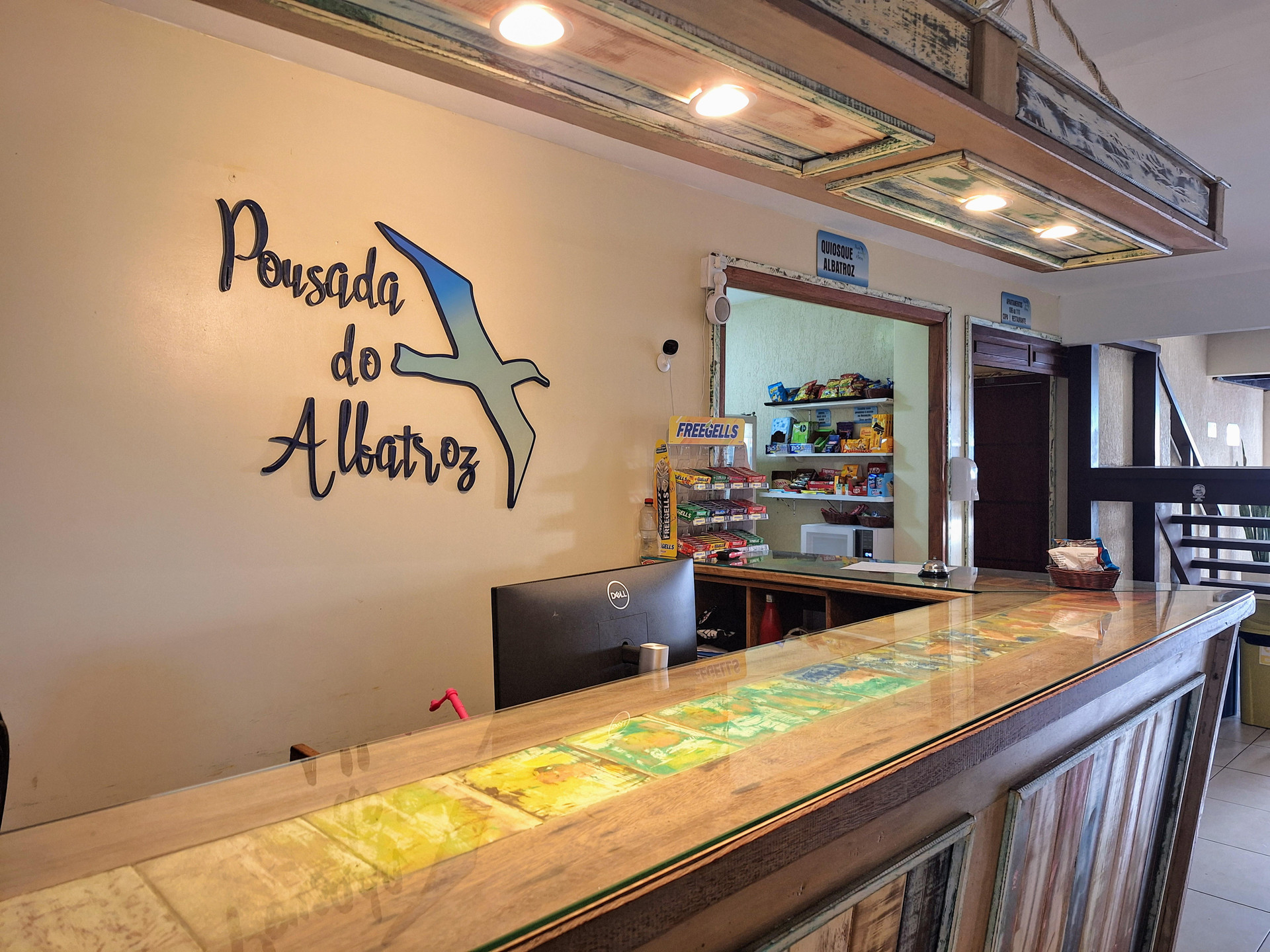 Vista Lobby Pousada do Albatroz