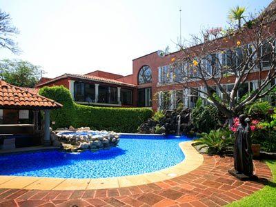 Vista da piscina Hosteria Las Quintas Hotel-Restaurante-Spa