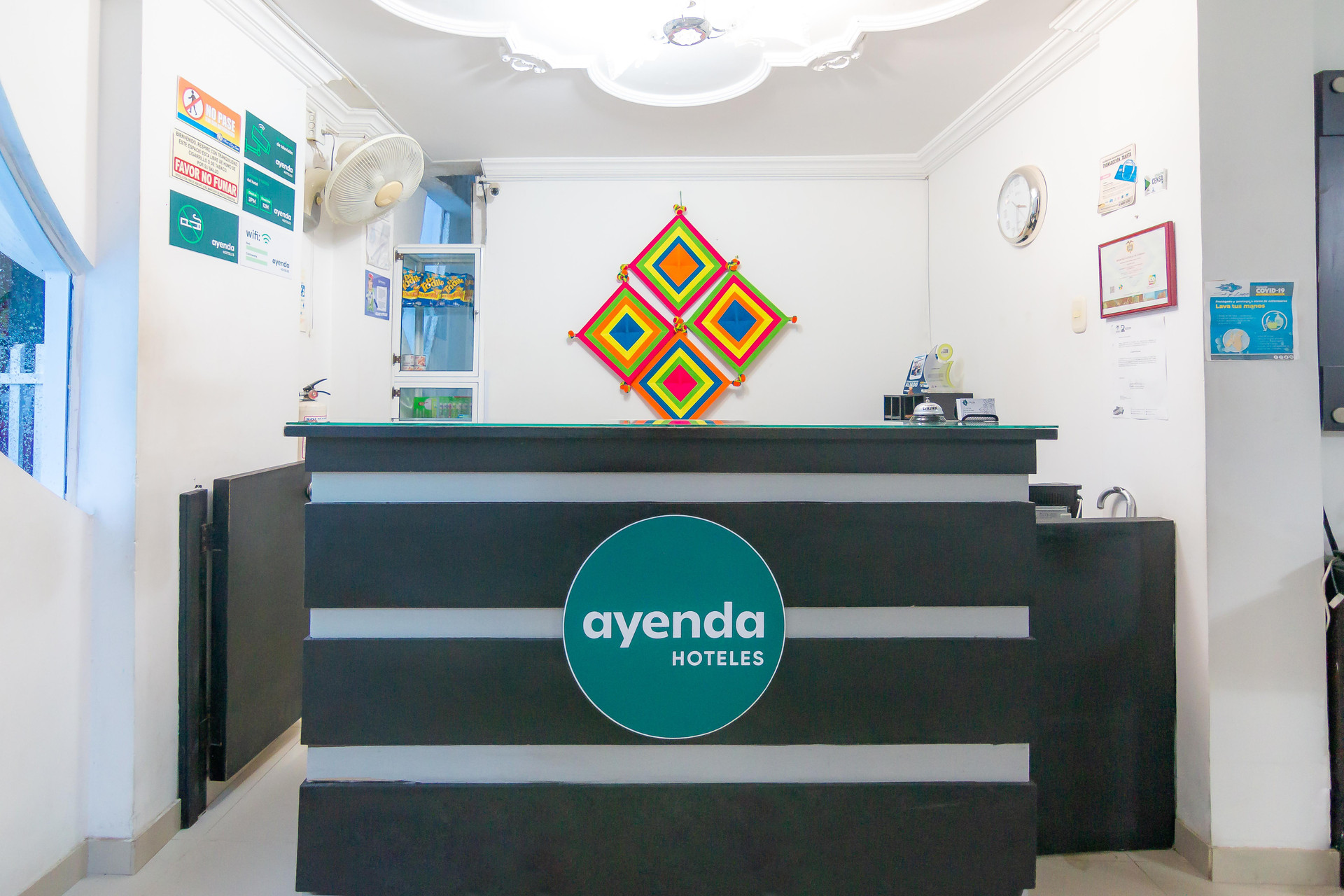 Vista Lobby Ayenda Sol y luna